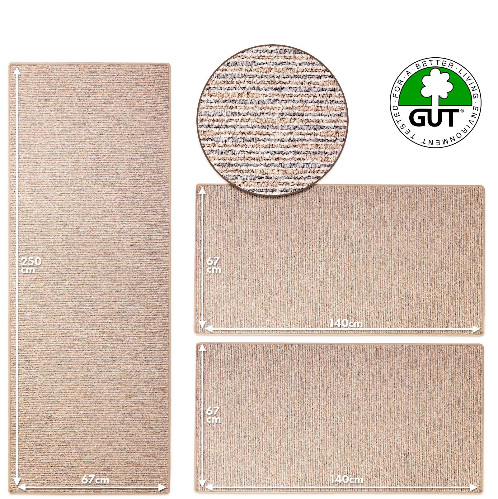 Karat Bettumrandung Geneva, 3-teiliges Set, (3-tlg), günstig online kaufen