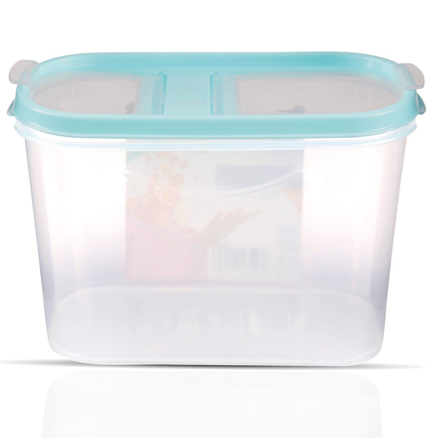 Bestlivings Vorratsdose Müslispender (7cm x 17cm x 12,5cm), Kunststoff, (1-tlg., 1,4 Liter), Schüttdose für Lebensmittel, Vorratsbehälter Set - Frischhaltedosen