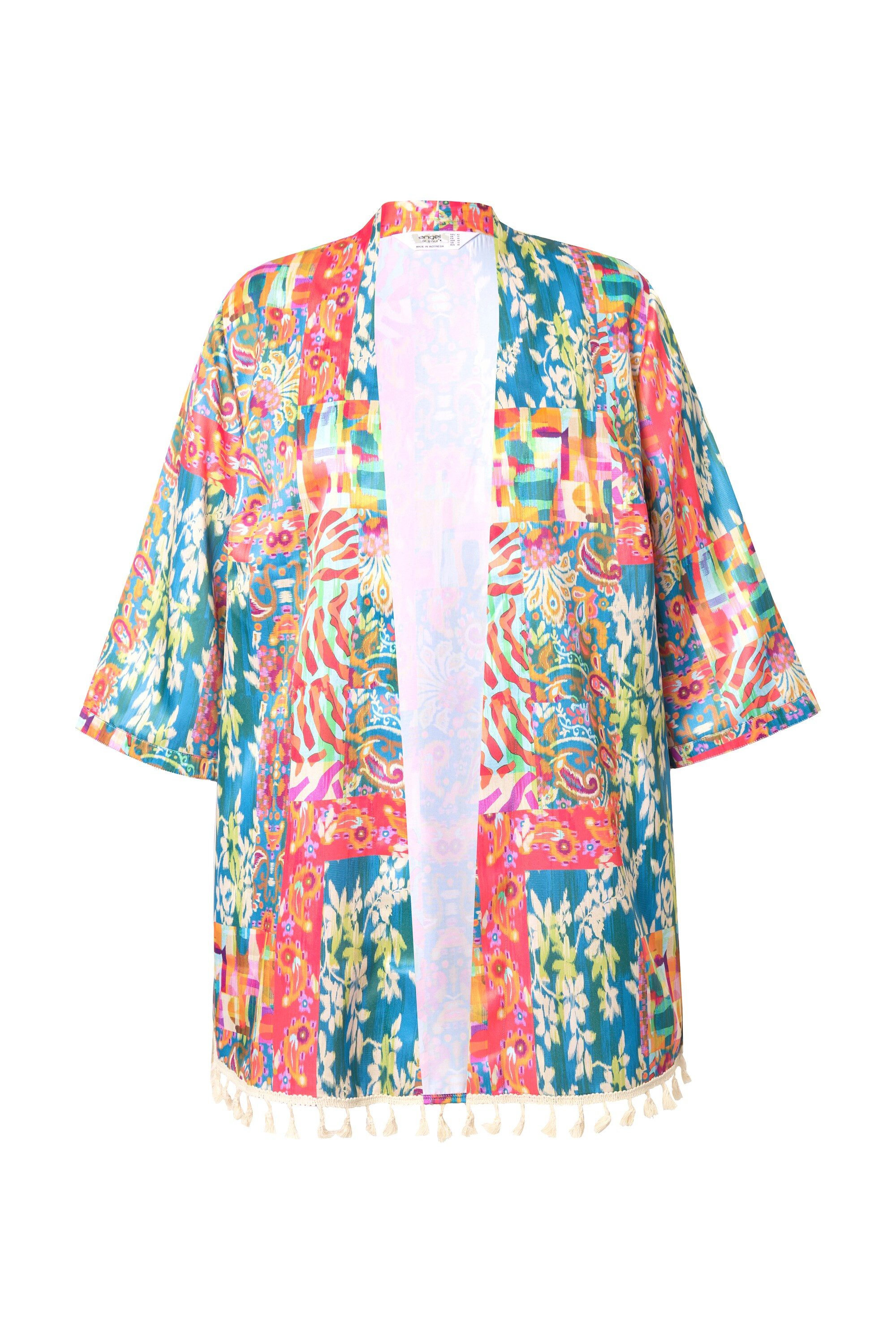 Angel of Style Longbluse Kimono Satin günstig online kaufen