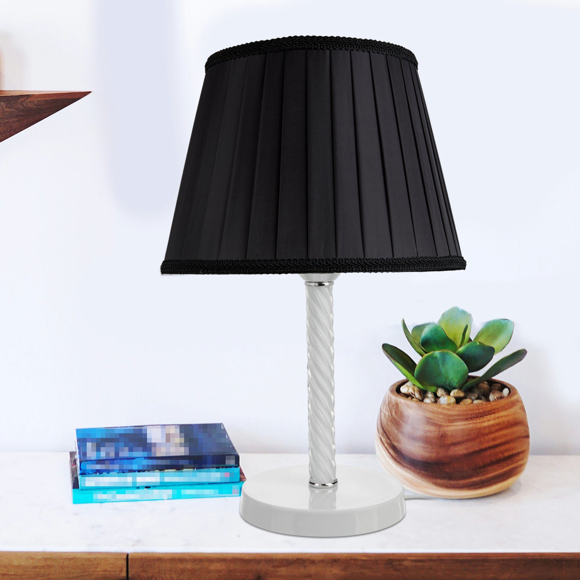 lux.pro Tischleuchte, ohne Leuchtmittel, »Kilbride« Nachttischlampe günstig online kaufen