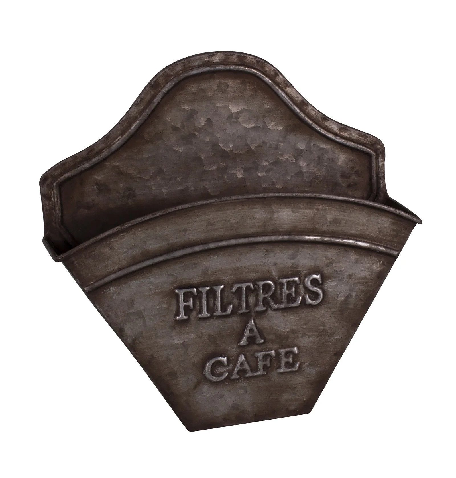 AnticLine Aufbewahrungsbox Antic Line Filterhalter für Kaffeefilter Farbe Zink Color One Size