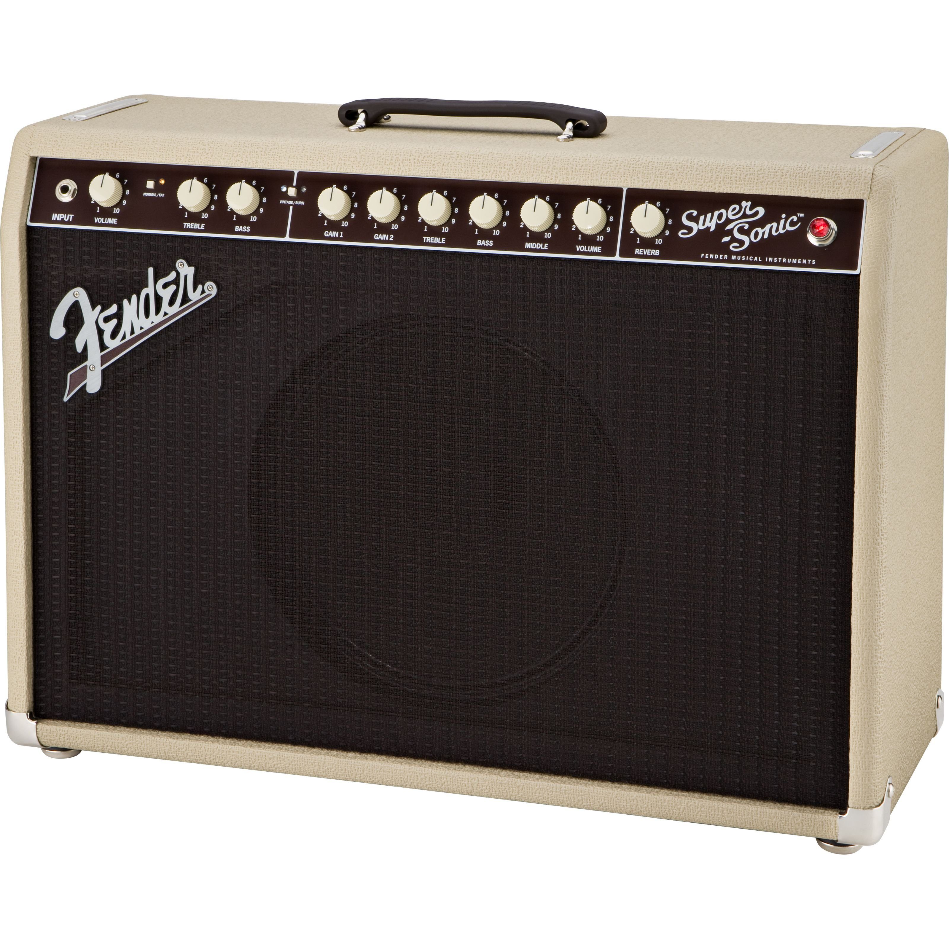 Fender Verstärker (Super-Sonic 22 Combo Blonde and Oxblood - Röhrenverstärker)