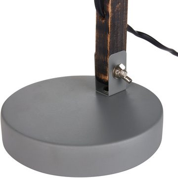 BRUBAKER Schreibtischlampe 2er Set verstellbare Leselampen, ohne Leuchtmittel, Tischleuchten bis 52 cm Höhe, Tischlampe, Nachttischlampe