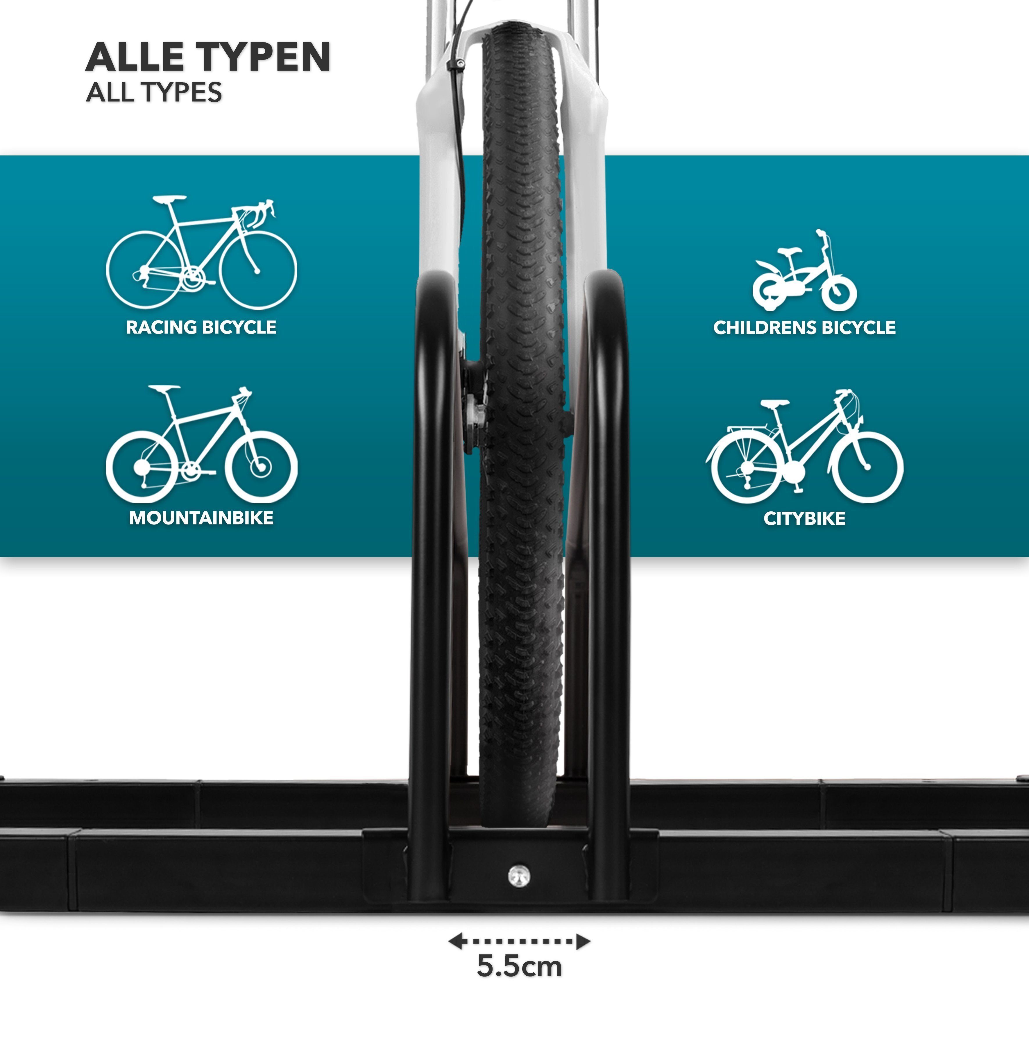 Kubus Fahrradständer Levi, Verschiedene Größen – Bild 5 von 5