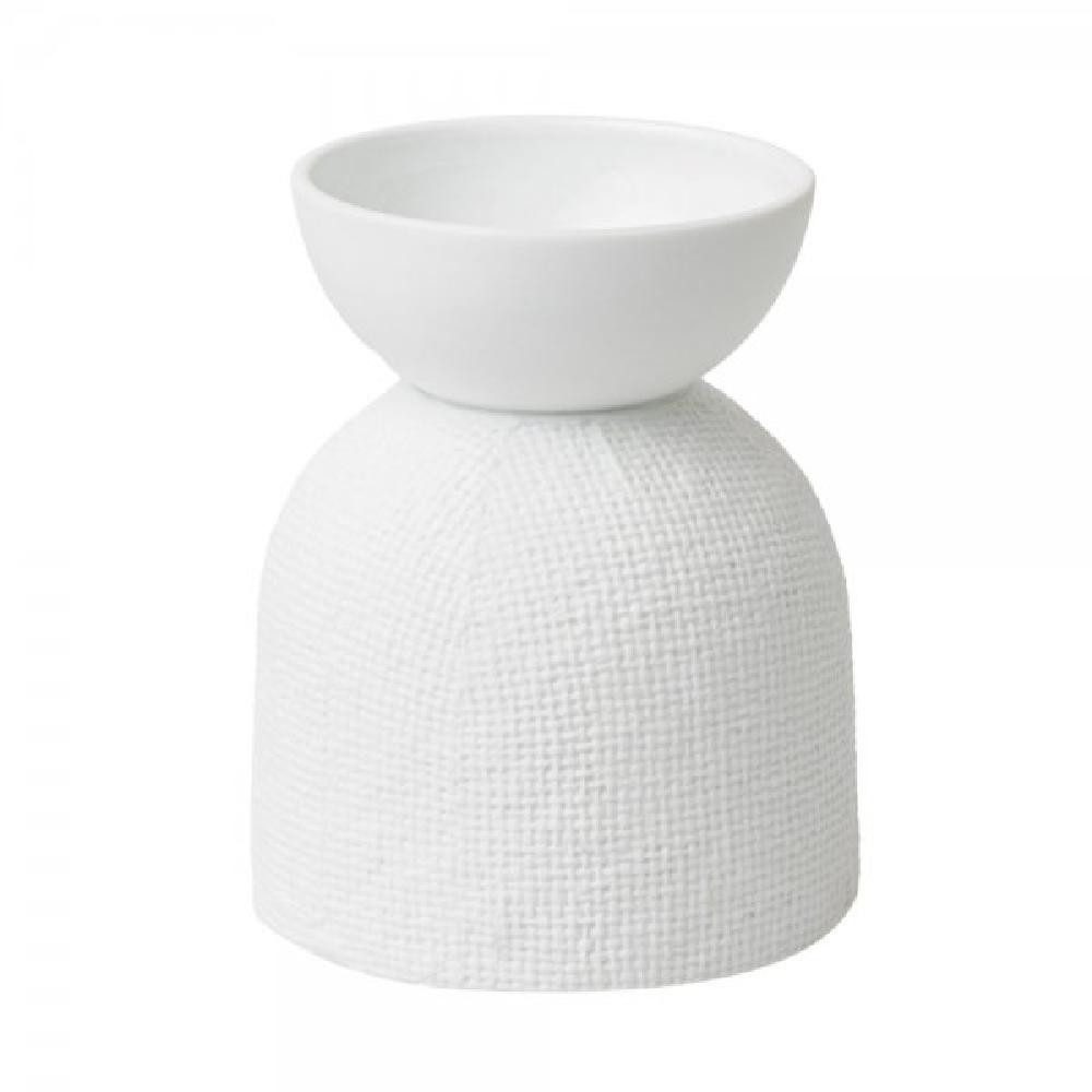 Räder Kerzenhalter Design Kerzenhalter Formsprache Blanko Weiß (12cm)