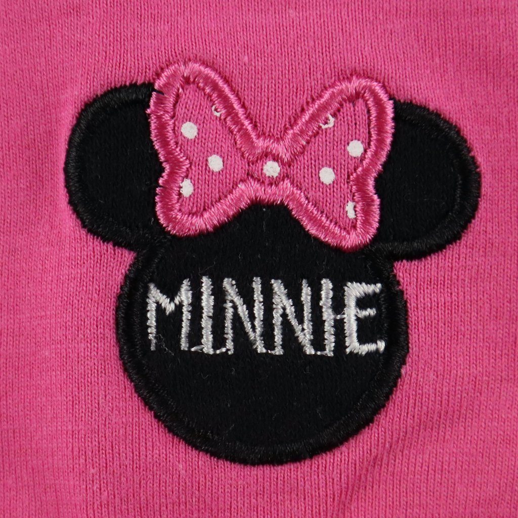 Strampler bis Maus 92, Gr. Kurzarmwickelbody Baby Body Disney Baumwolle 100% Kurzarm Mouse Minnie 62 Rosa Minnie