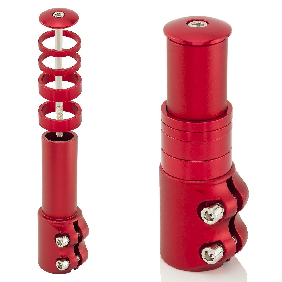 MidGard Lenkervorbau Gabelschaftverlängerung Lenkererhöhung Ahead Adapter für 1 1/8 28.6mm