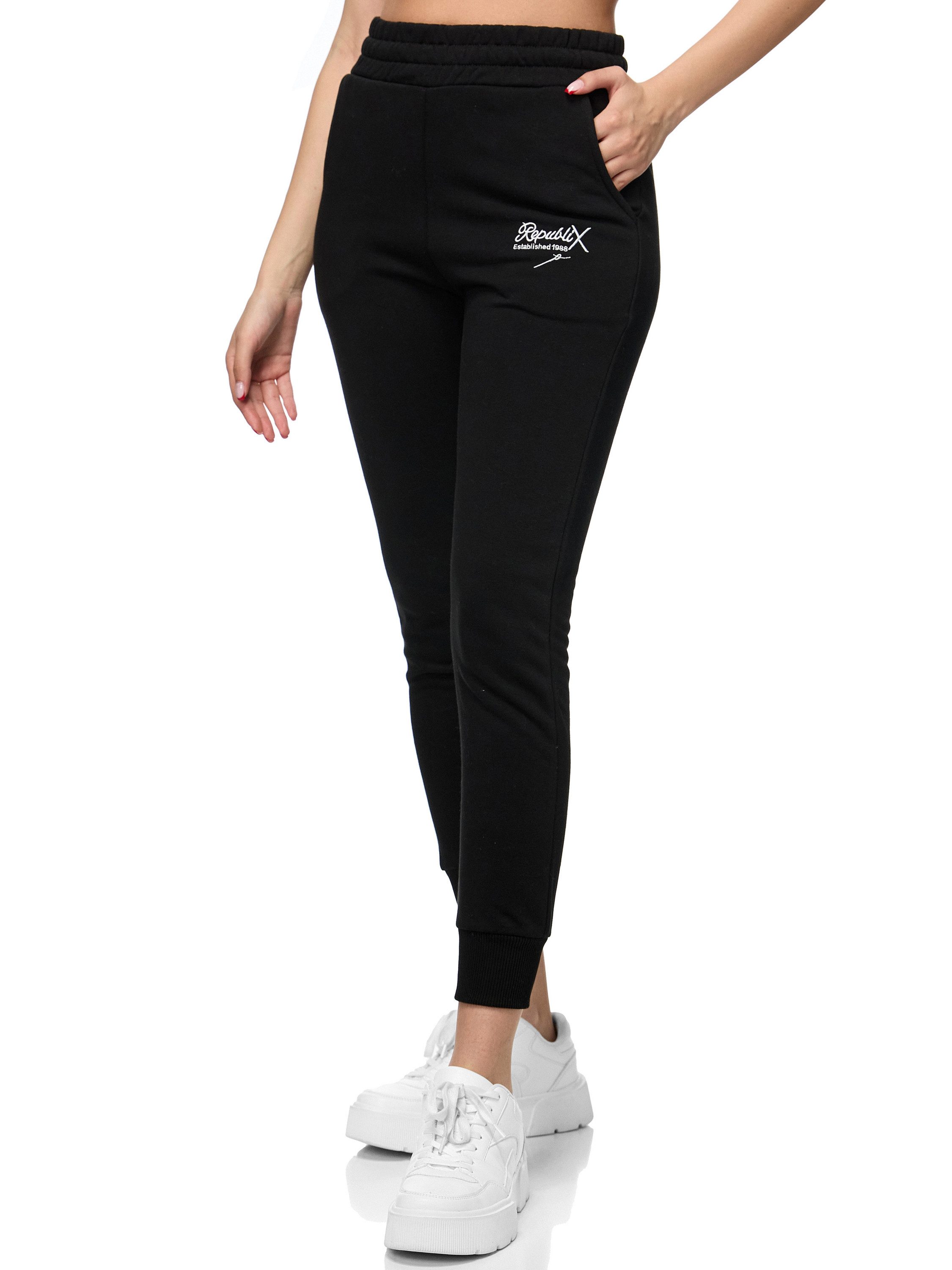 REPUBLIX Jogginghose BREE Damen Jogger Sporthose Jogging Sweat Pants