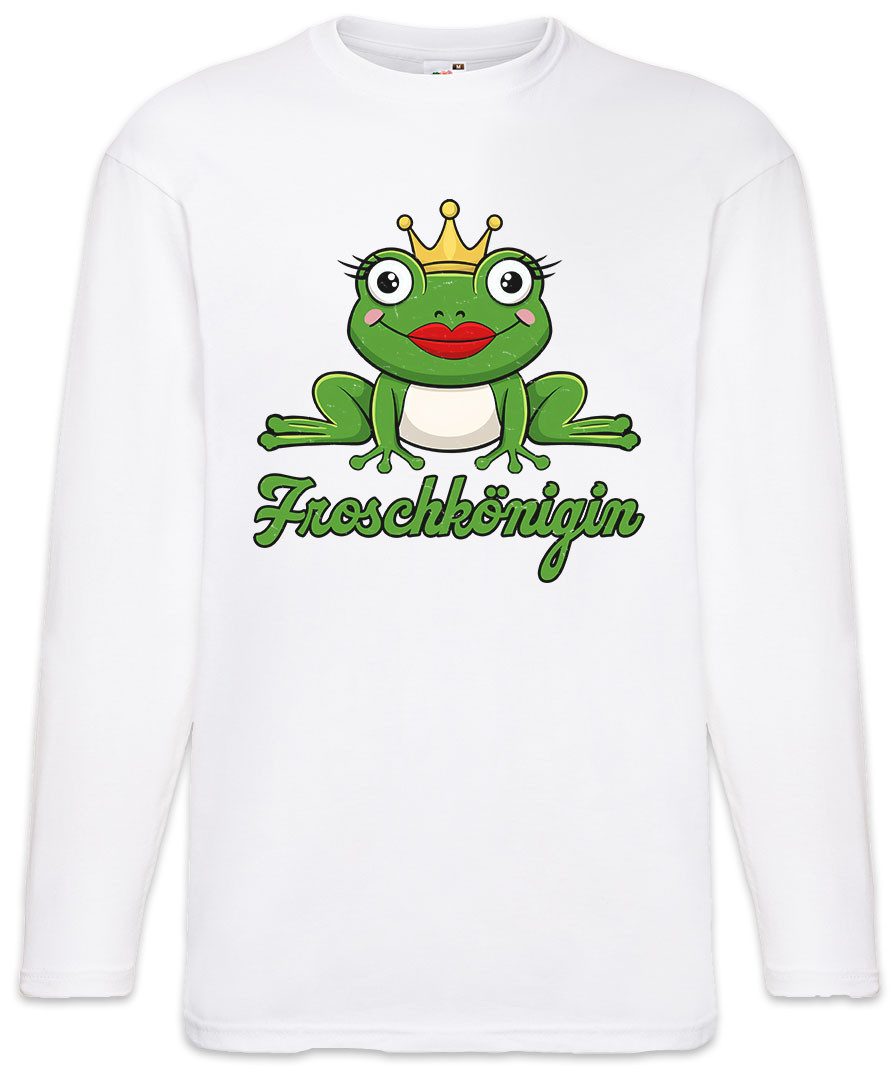 Urban Backwoods Langarmshirt Froschkönigin Langarm T-Shirt Frosch König Verkleidung Fastnacht (1-tlg) Fassenacht Faschings-Shirt Helau Rosenmontag
