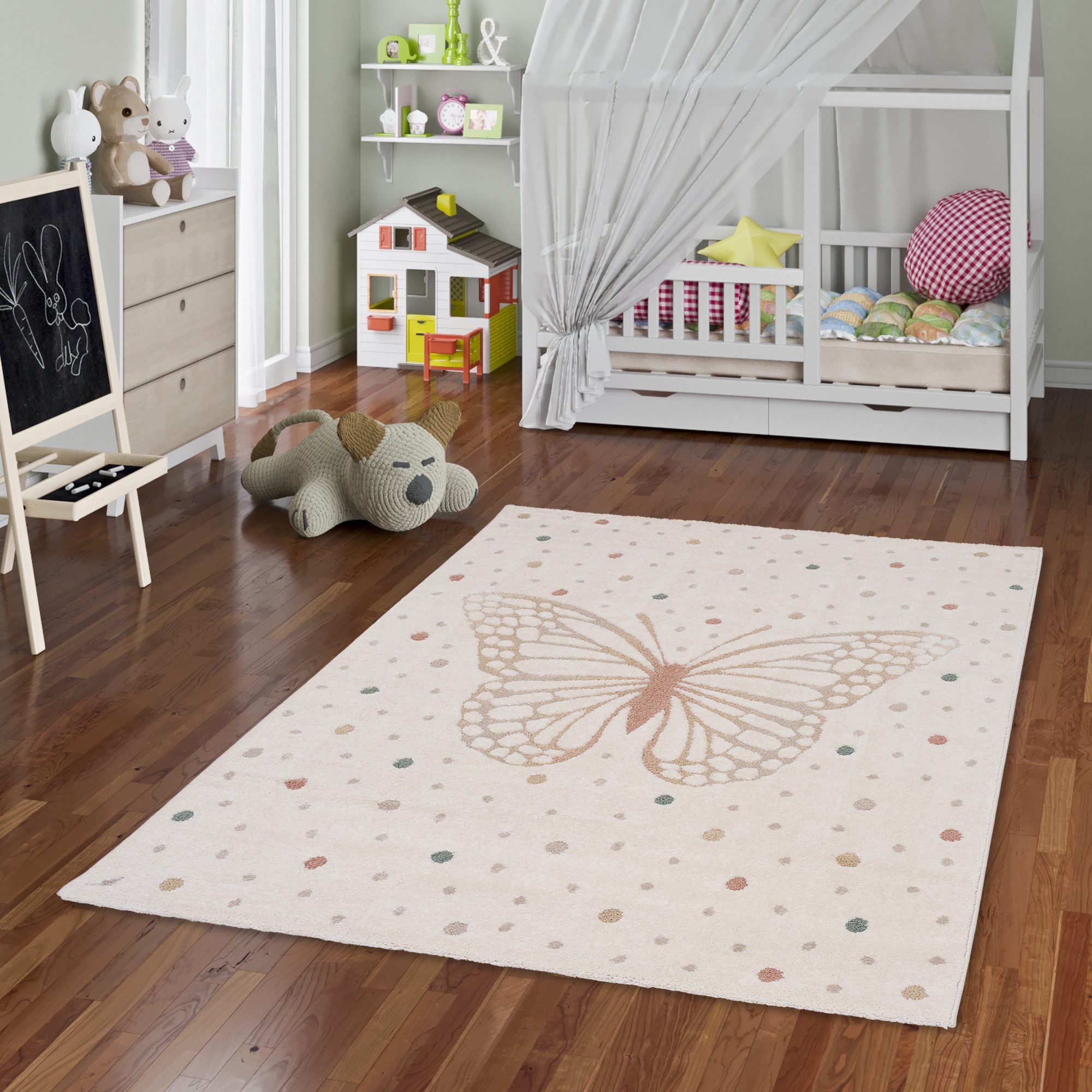 Pergamon Kinderteppich Kinder Teppich Happy Kids, Rechteckig, Höhe: 11 mm günstig online kaufen