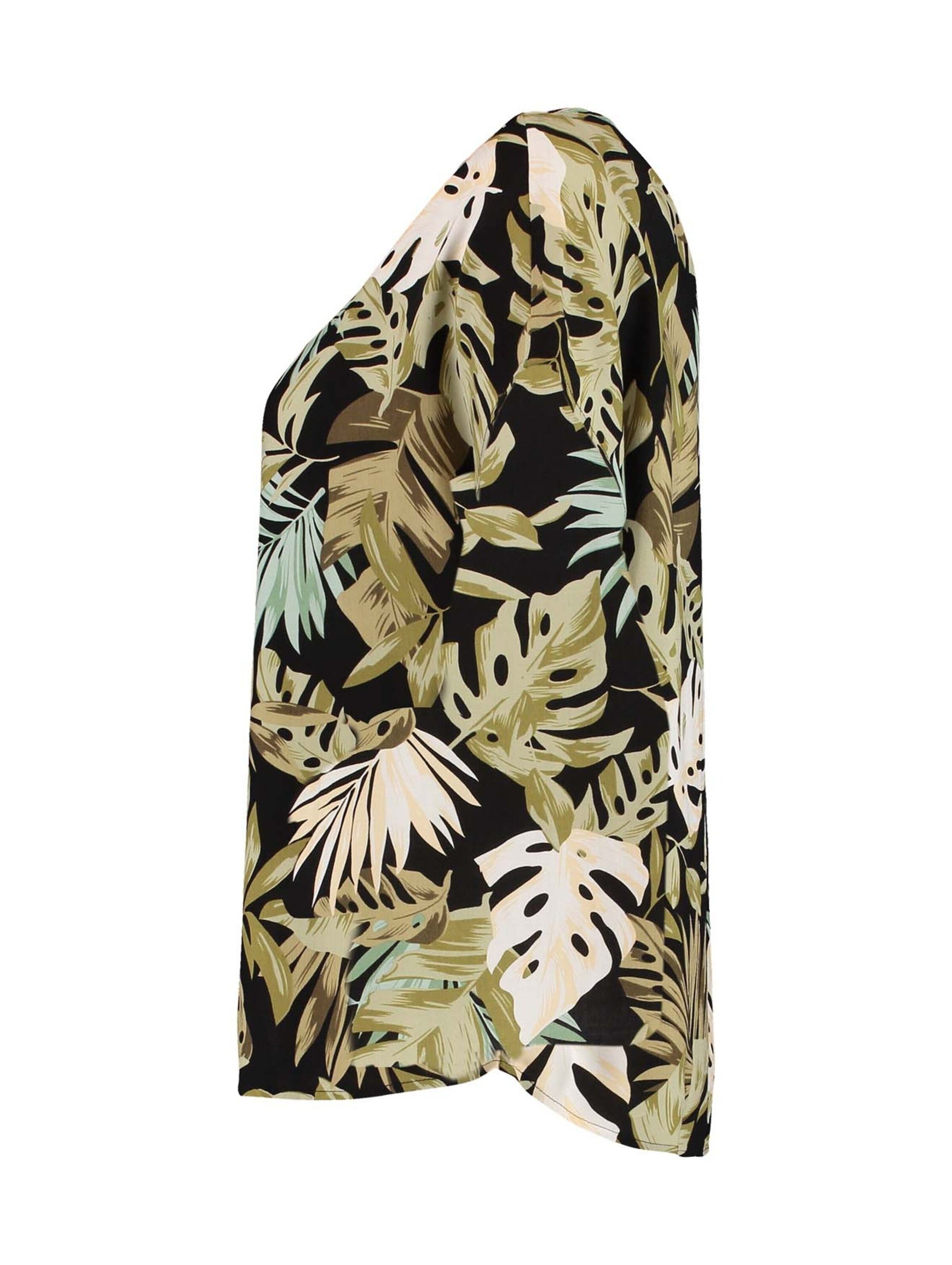 HaILY’S Kurzarmbluse Fa44rina (1-tlg) Cut-Outs
