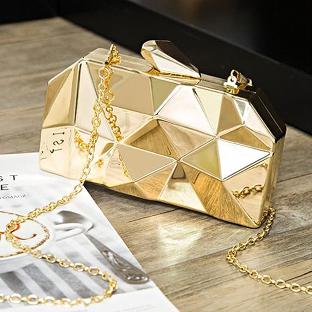 Coonoor Clutch Clutch Abendtasche für Damen, kleine Umhängetasche,Taschen aus Strass (Weihnachts- und Neujahrsgeschenk für Familie und Freunde), Kupplung für Zeremonie, Hochzeit/Party/Abschlussball
