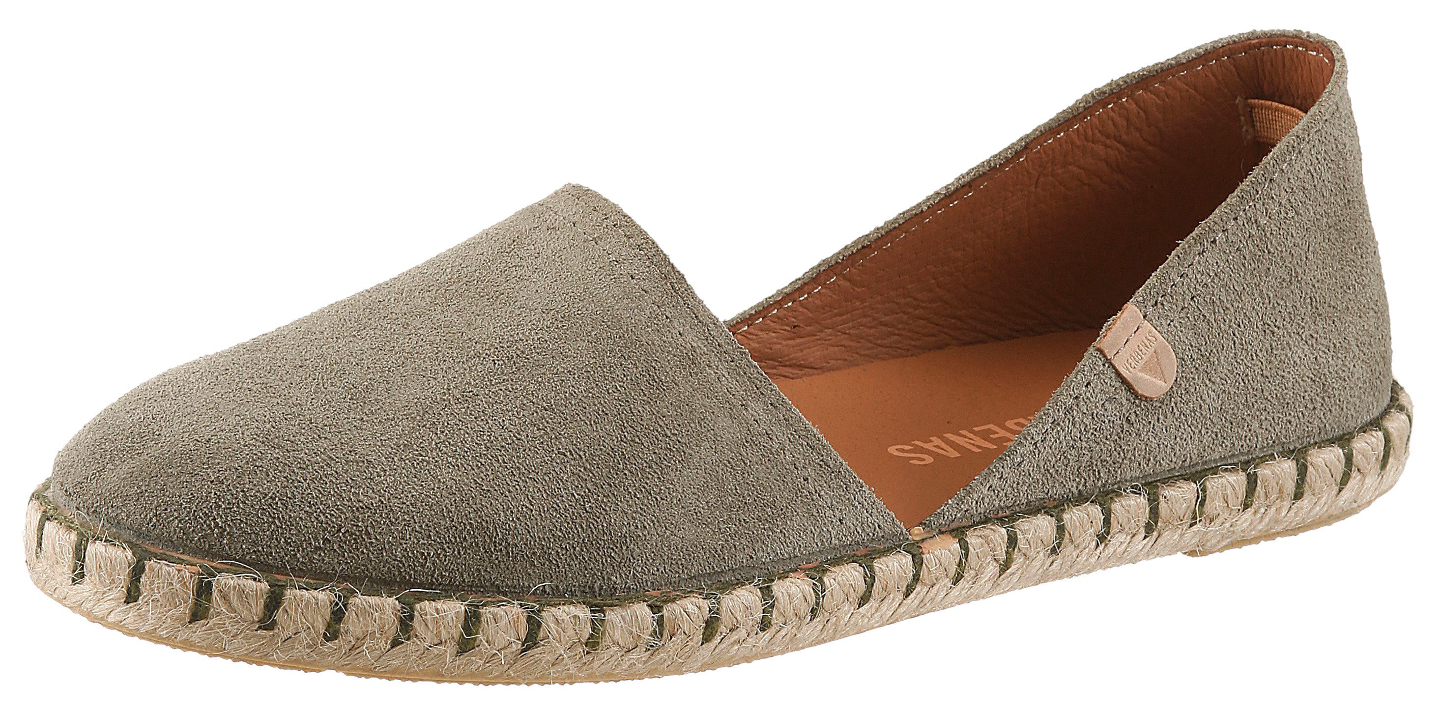 VERBENAS CARMEN SERRAJE Espadrille, Schlupfschuh, Sommerschuh, Loafer mit typischem Jute-Rahmen