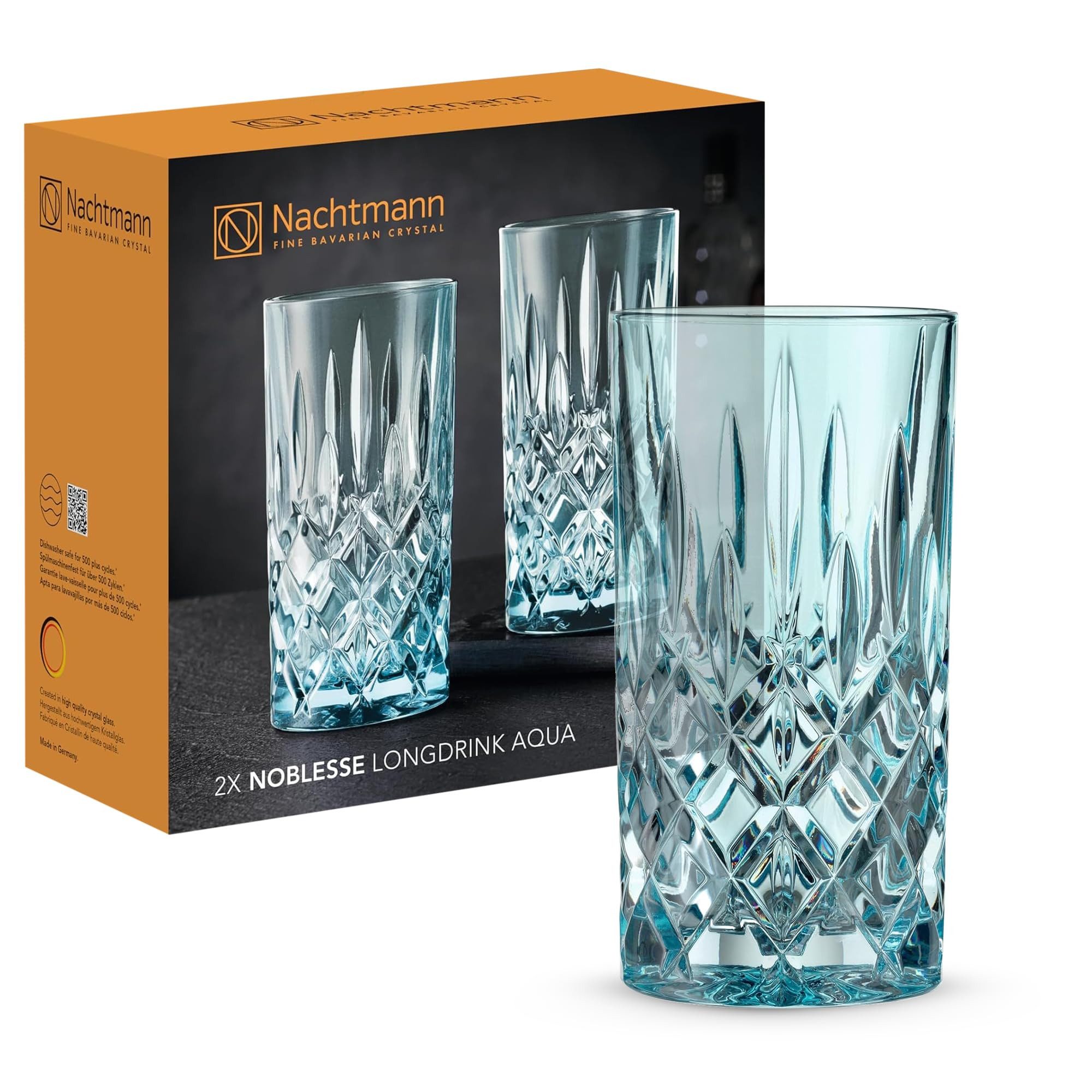 Longdrinkglas Noblesse Colors Longdrinkgläser 395 ml 2er Set