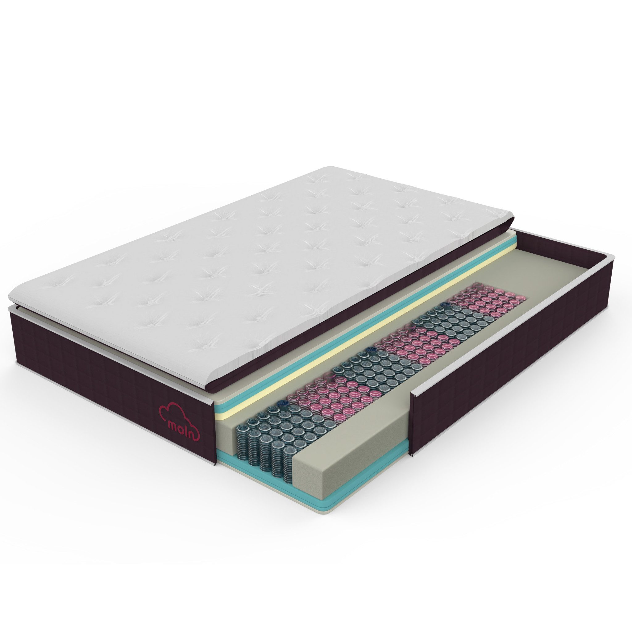 Taschenfederkernmatratze Premium Berta 11 Schichten Matratze mit Integriert günstig online kaufen