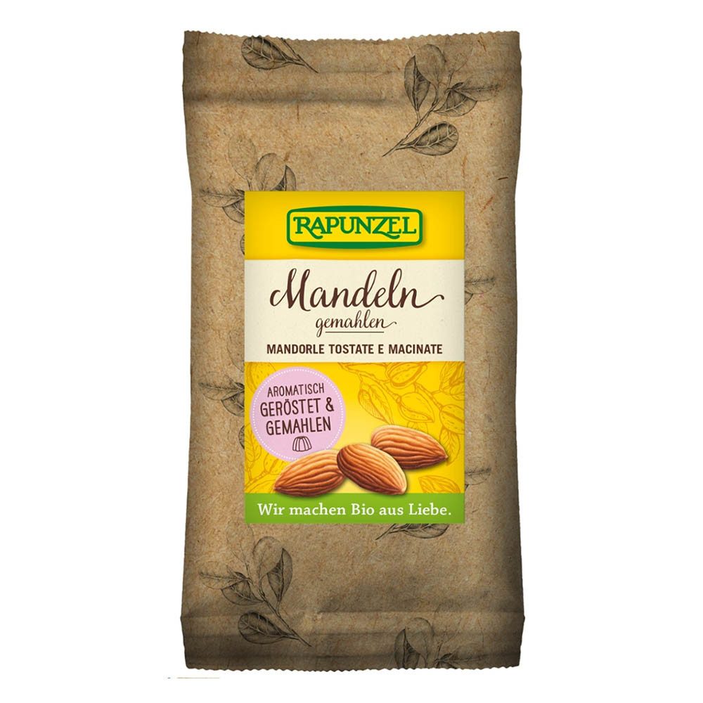 Rapunzel Knabberei Mandeln - geröstet & gemahlen 125g
