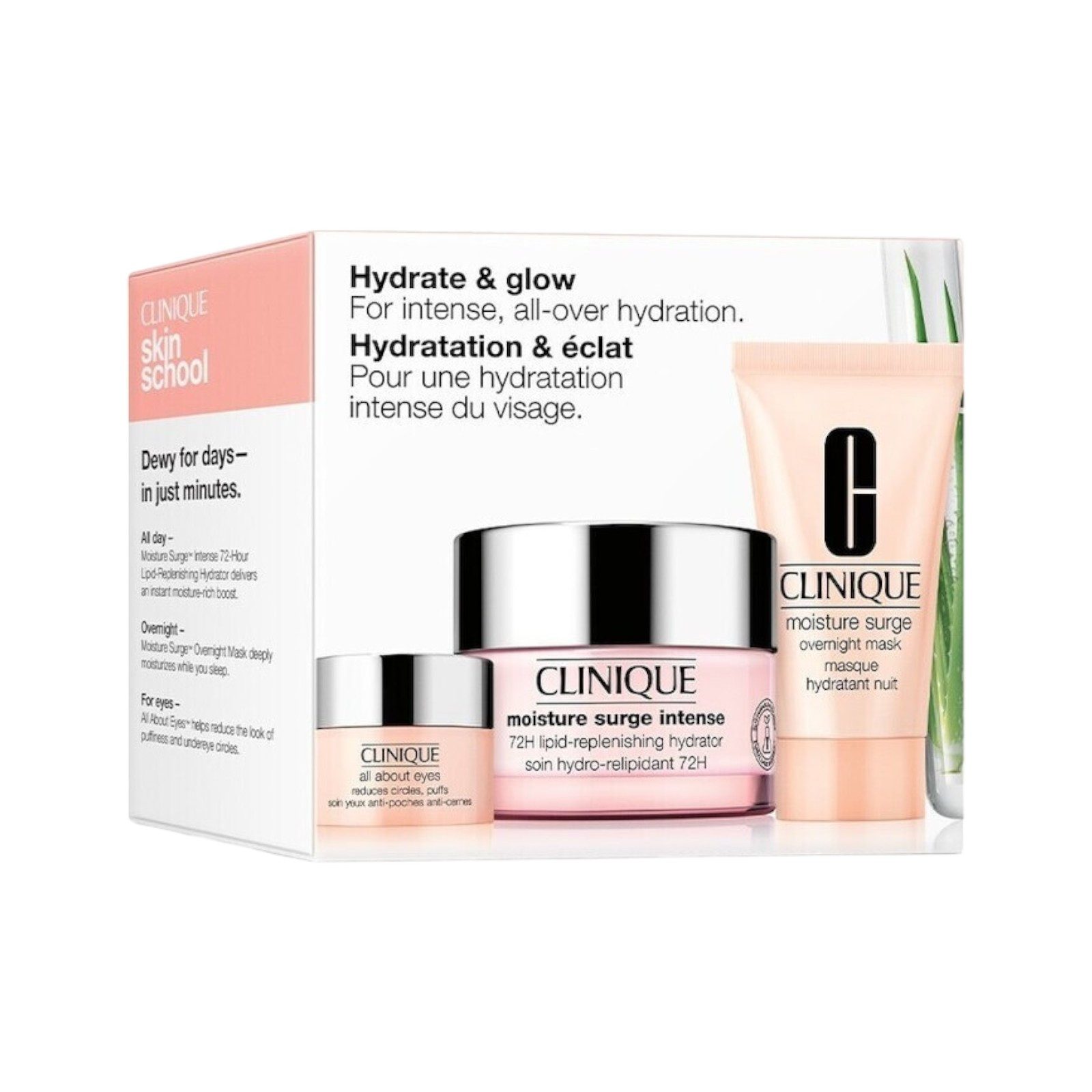 Gesichtspflege Moisture Surge Hydrate & Glow Set