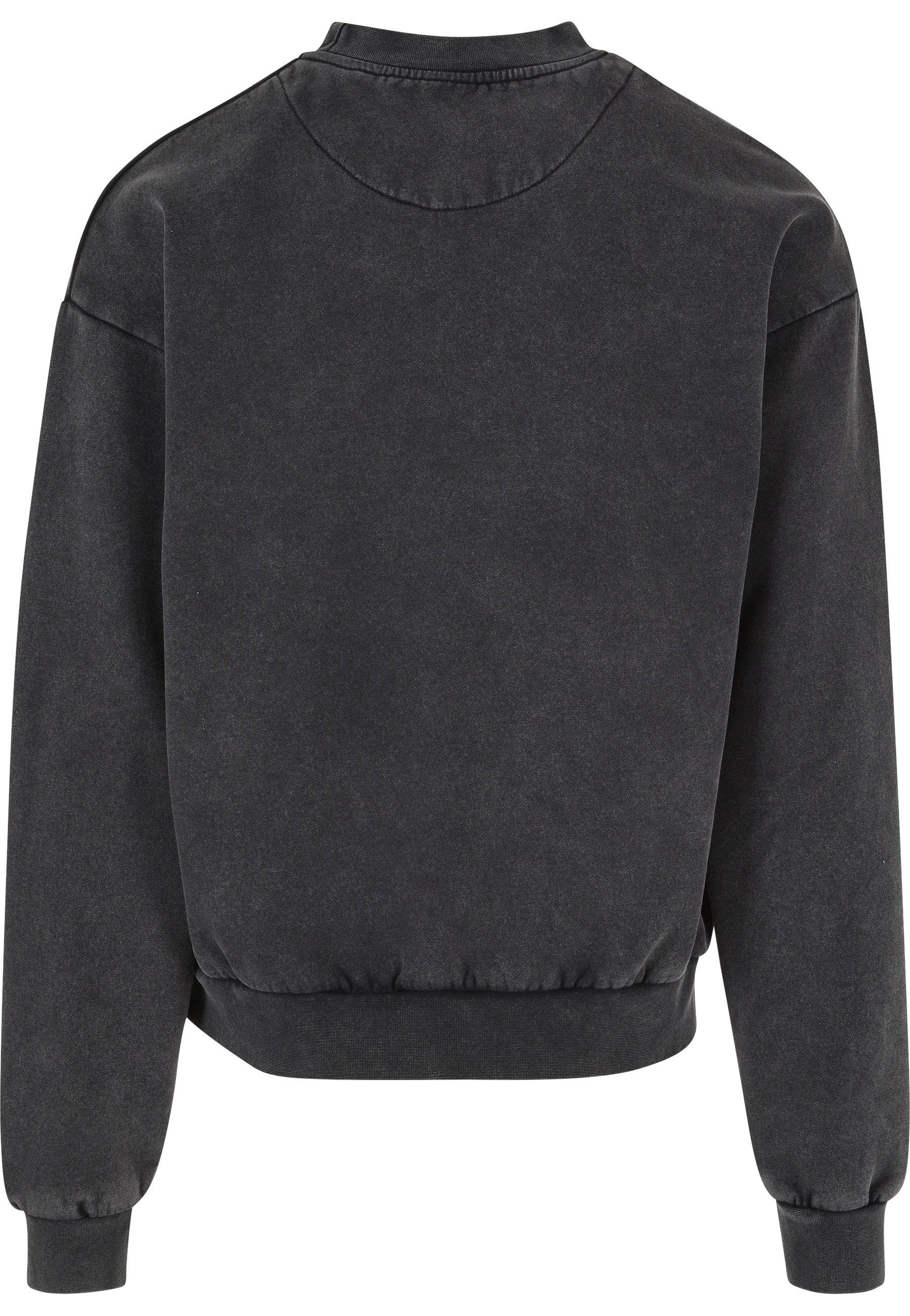 URBAN CLASSICS Sweater Urban Classics Herren Acid Washed Crew (1-tlg) – Bild 2 von 5