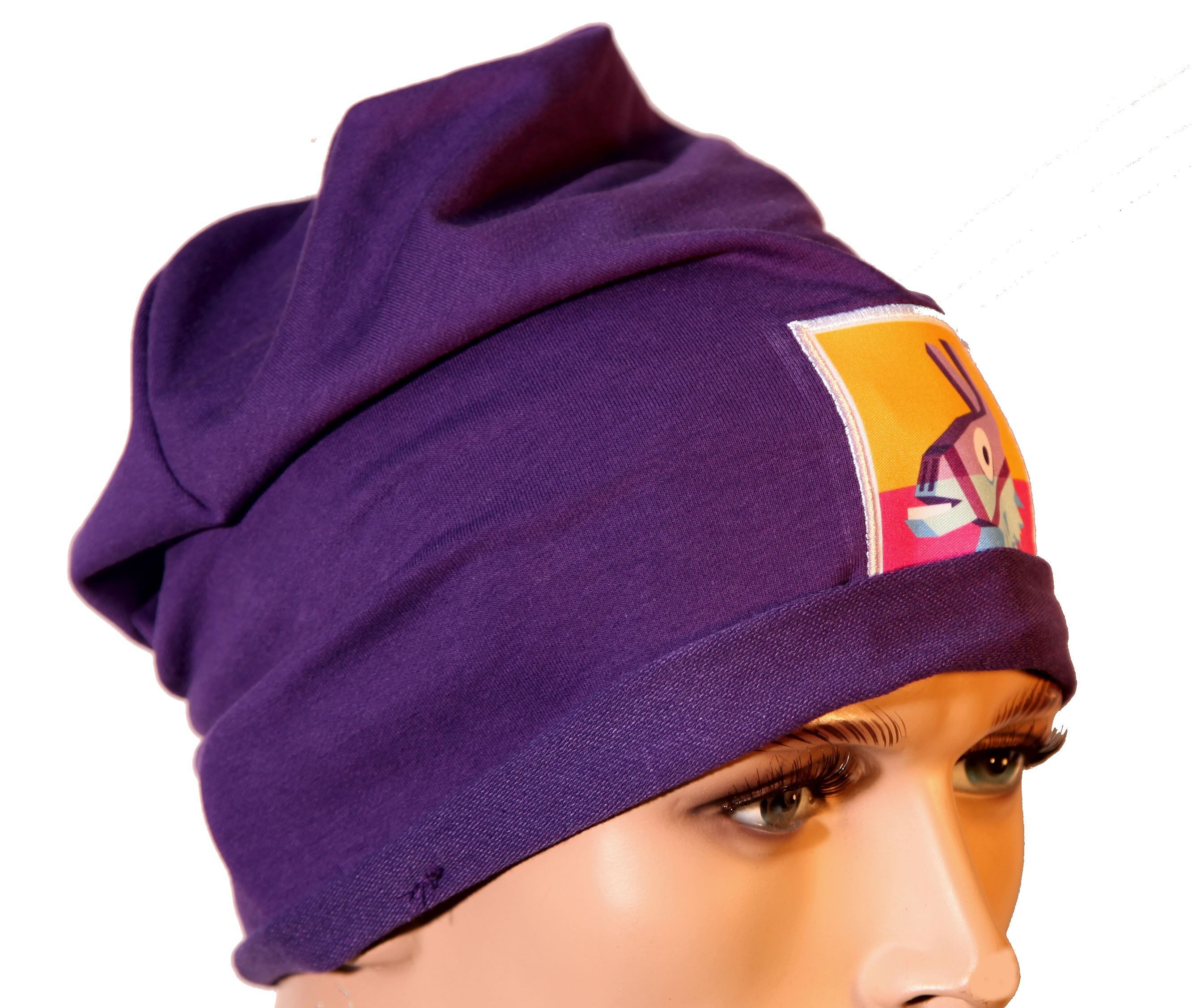 Fortnite Jerseymütze FORNITE Mütze Beanie leichte Gamer Mütze Lila