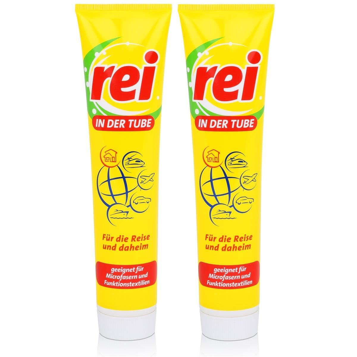 rei rei In der Tube 125ml - Für die Handwäsche - Für die Reise und daheim Spezialwaschmittel