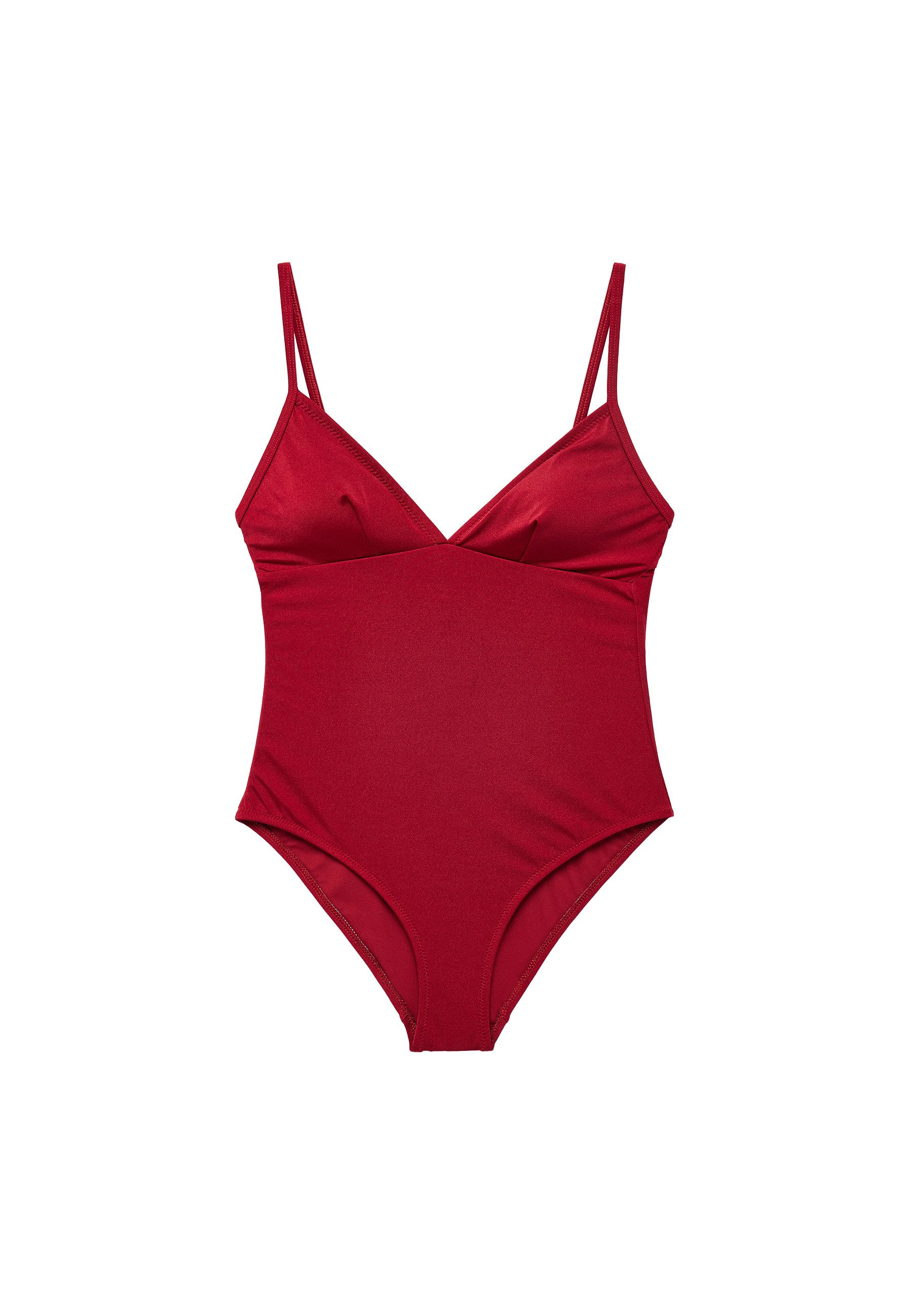 Koton Schwimmanzug Badeanzug Mit V-Ausschnitt Straight Schwimmanzug