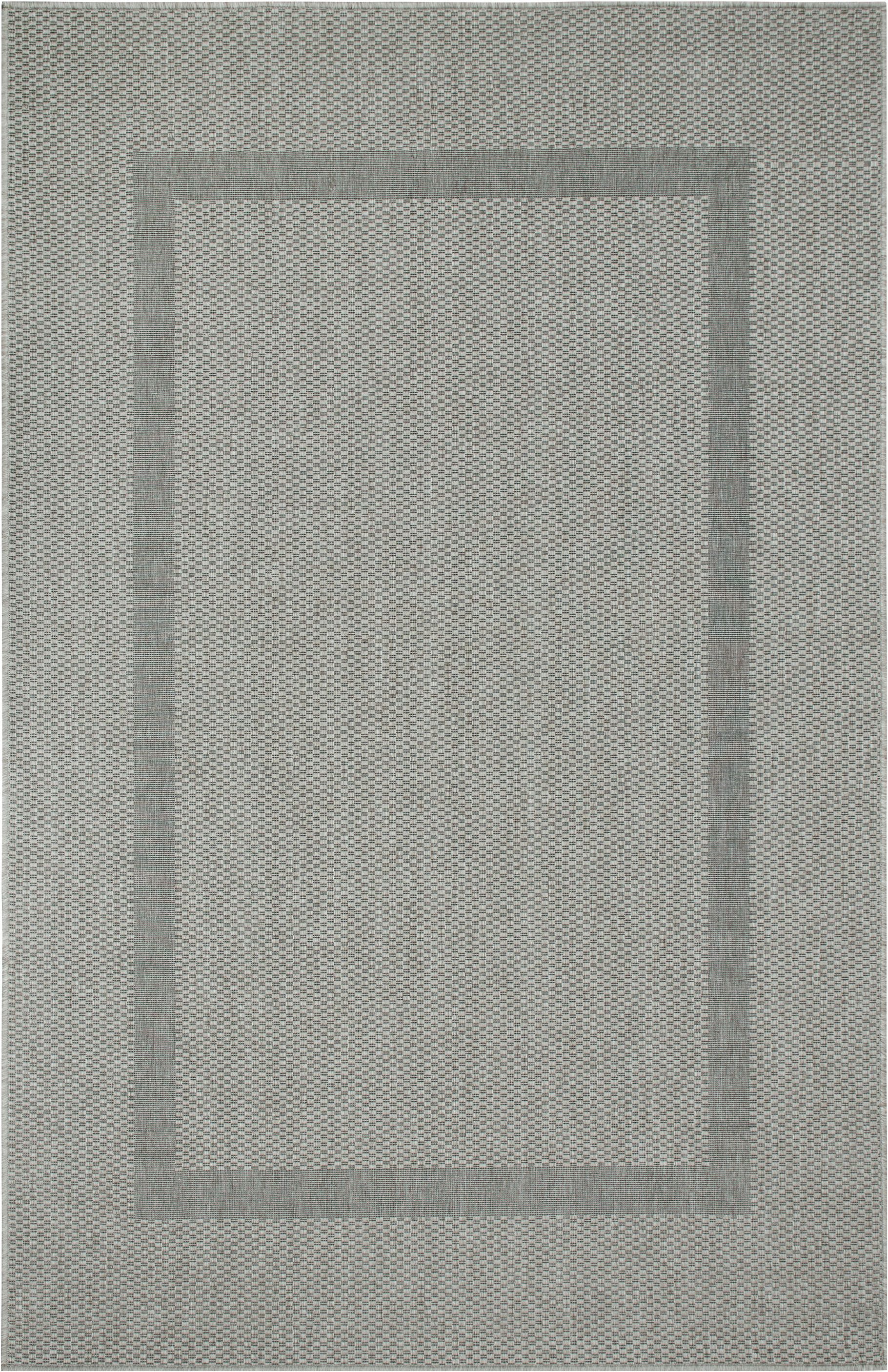 OTTO home Teppich Venedig Bordüre auch als Läufer erhältlich, rechteckig, Höhe: 3 mm, In- und Outdoor geeignet, Sisal-Optik, Wetterfest & UV-beständig