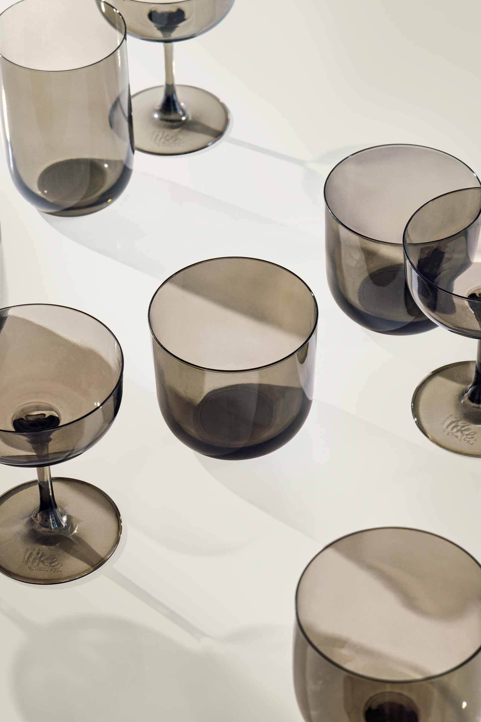 like. by Villeroy & Boch Glas Like Glass Wassergläser 280 ml 2er Set, 2-tlg., Glas