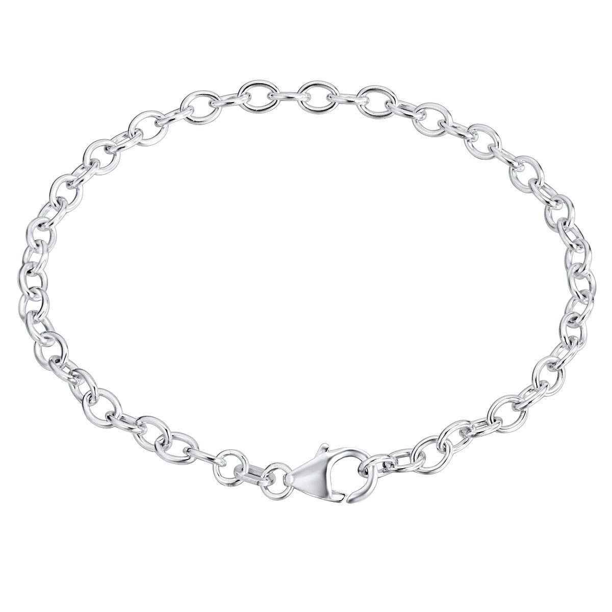 Rafaela Donata Silberarmband Bettelarmband für 925 aus Charms Silber, Sterling