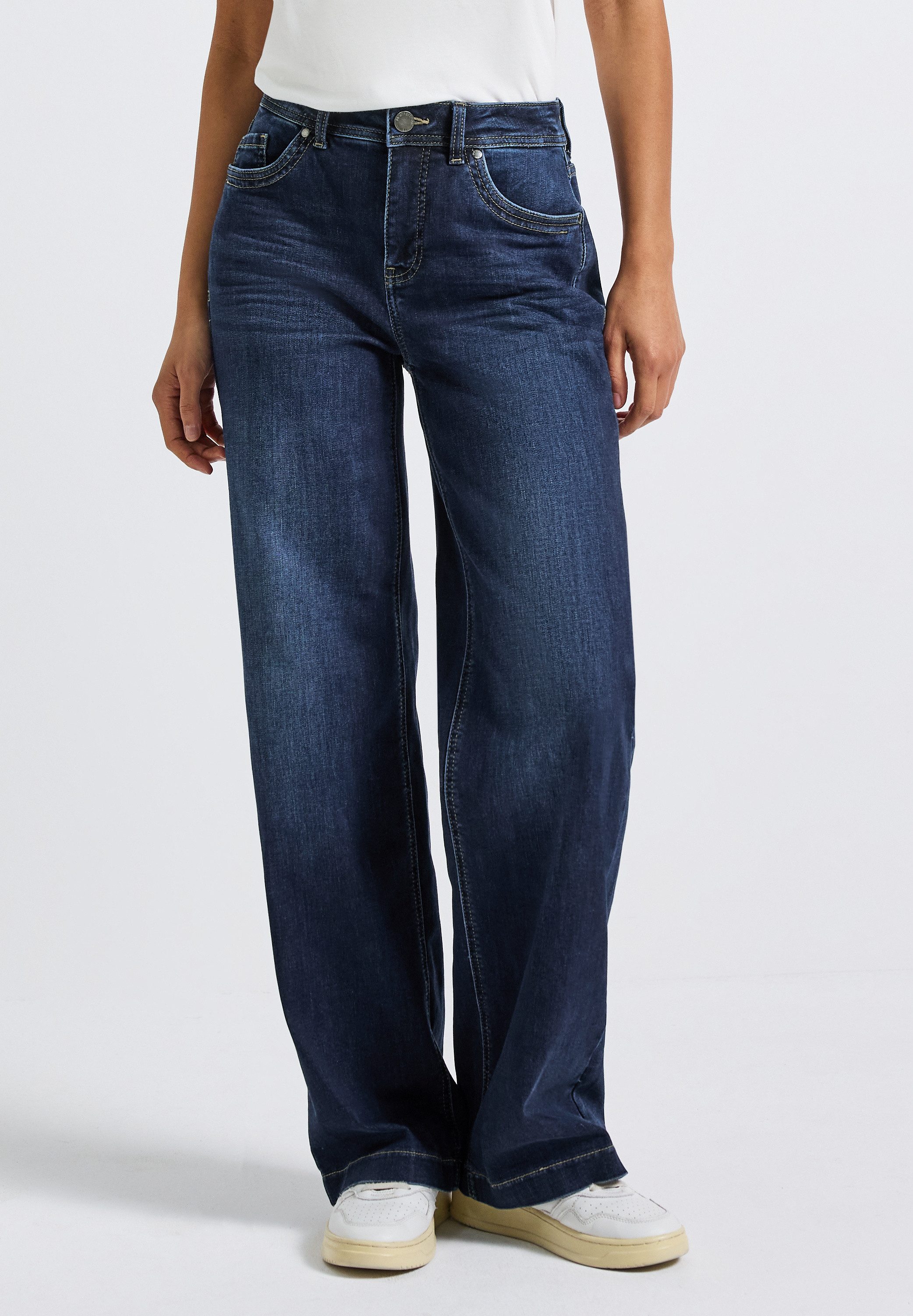 STREET ONE Loose-fit-Jeans im Loose Fit günstig online kaufen