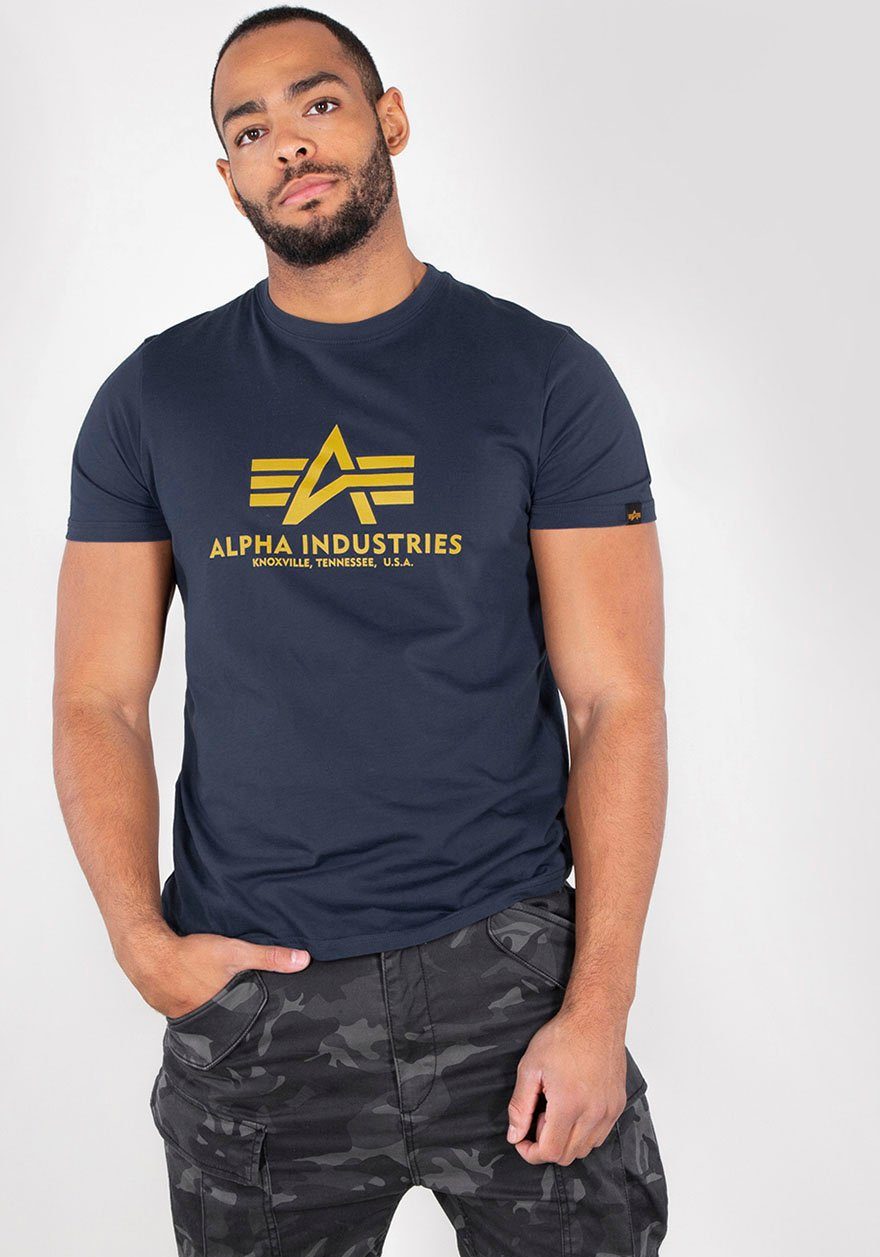 Alpha Industries T-Shirt Basic T-Shirt new navy