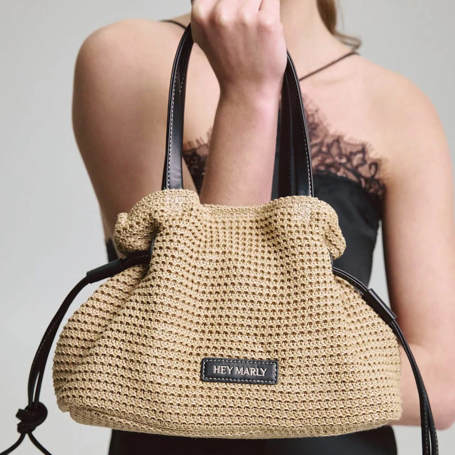 Hey Marly Handtasche Cool Companion Straw S
