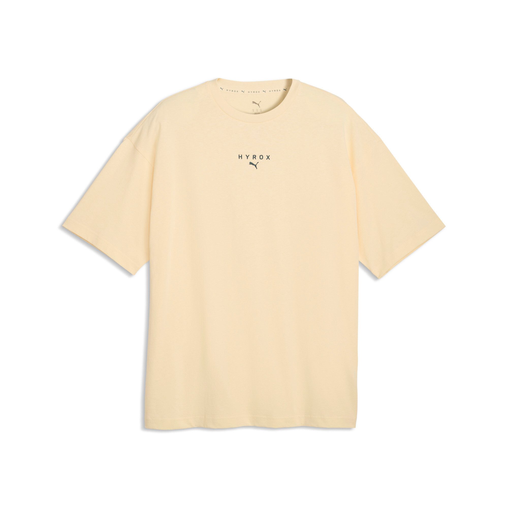 PUMA Trainingsshirt M X HYROX LIFESTYLE TEE regular fit, Kurzarm, Rundhalsausschnitt, für Fitness-Workout