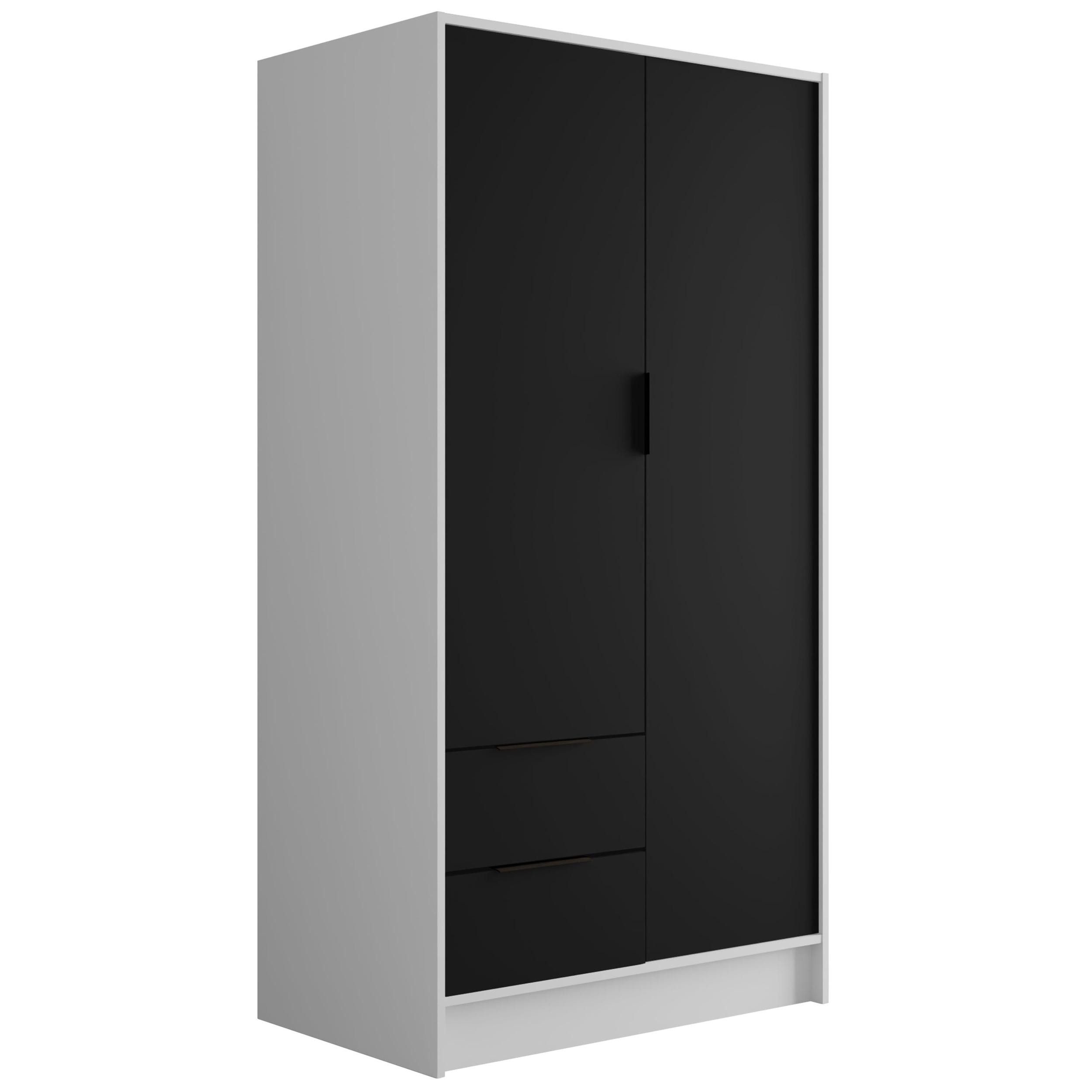 ALTDECOR Drehtürenschrank KOLIN (Kleiderschrank Garderobenschrank mit günstig online kaufen