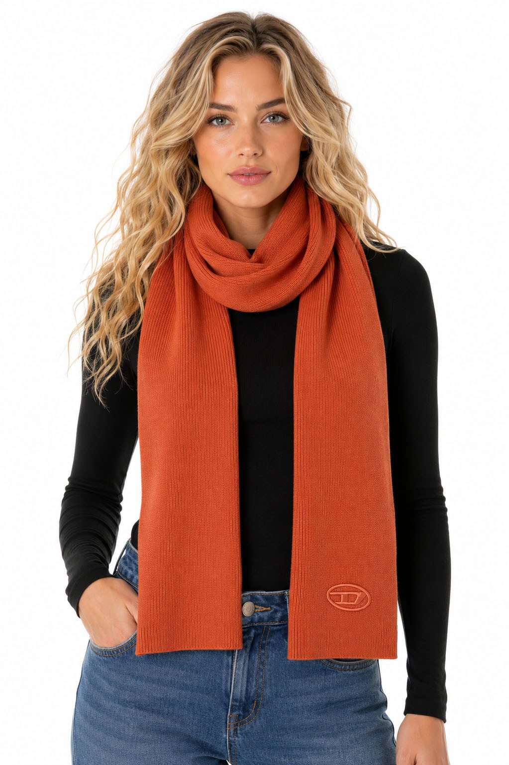 Diesel Strickschal Diesel Strickschal "K-Coder Scarf" Sciarpa