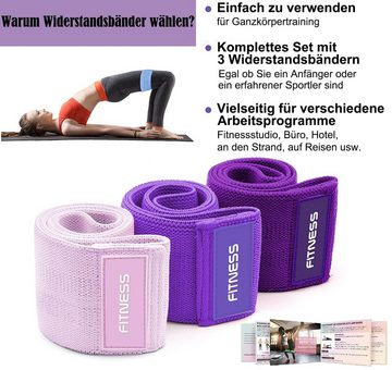 GOLDEN Trainingsbänder Fitnessband Hüftbänder Übungsband Sportband Widerstandsbänder Training