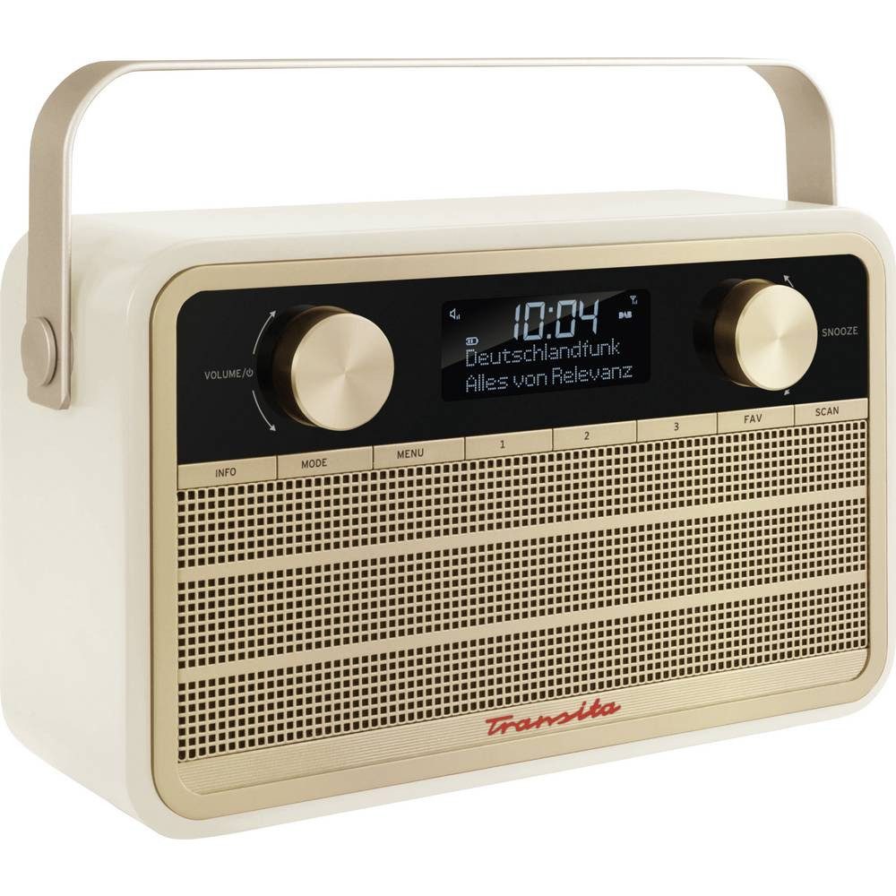 TechniSat TRANSITA 120, beige Tischradio Beige 0001/3992 Radio