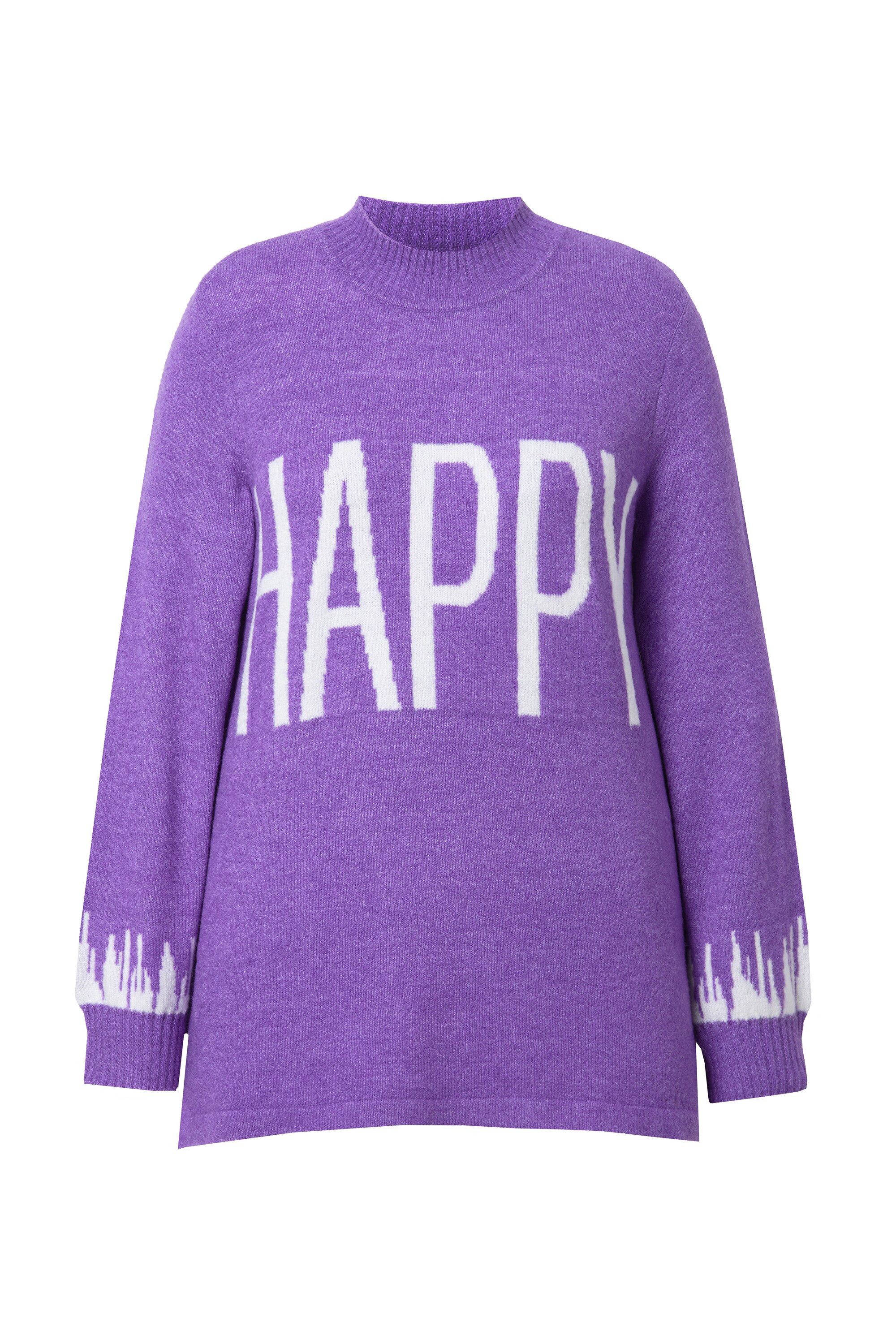 Angel of Style Rollkragenpullover Pullover HAPPY-Statement günstig online kaufen
