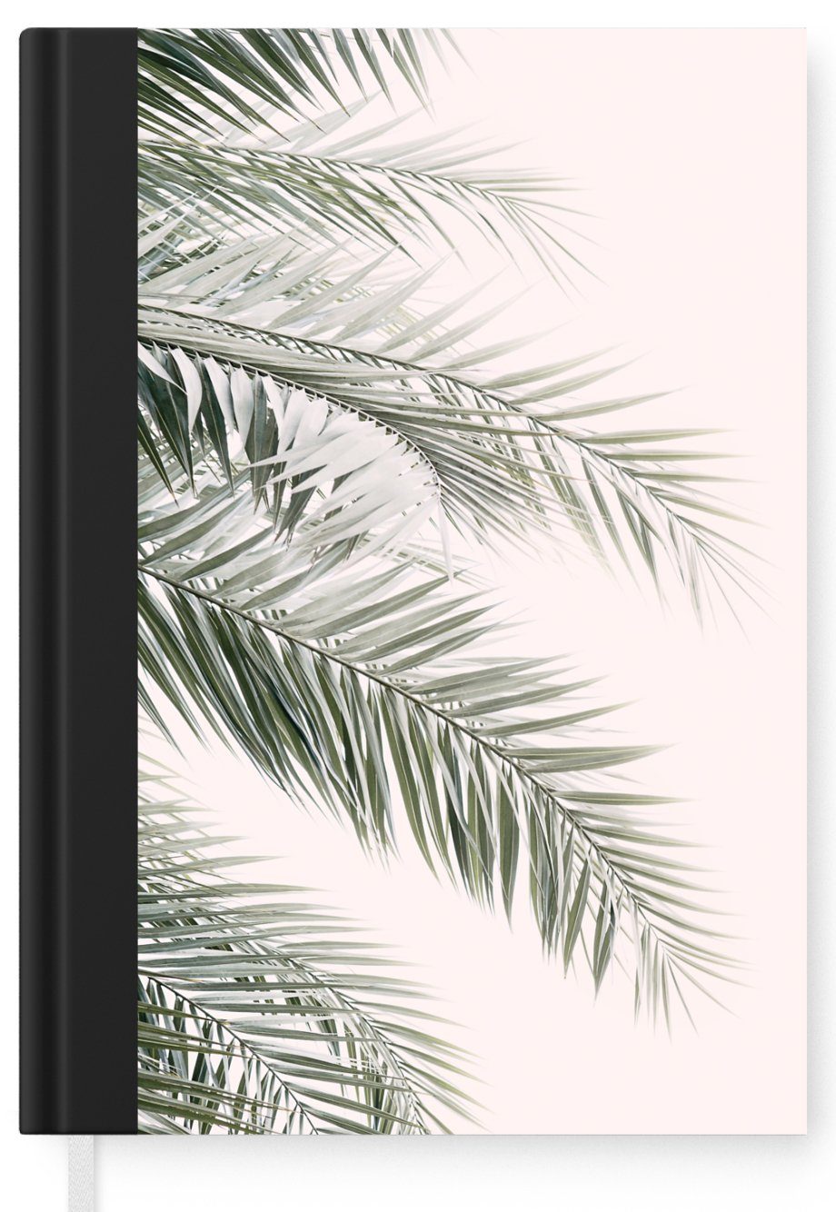 Grün Seiten, - Pflanze 98 Natur Haushaltsbuch - Tagebuch, Notizheft, Weiß, A5, Merkzettel, - MuchoWow Notizbuch Journal,