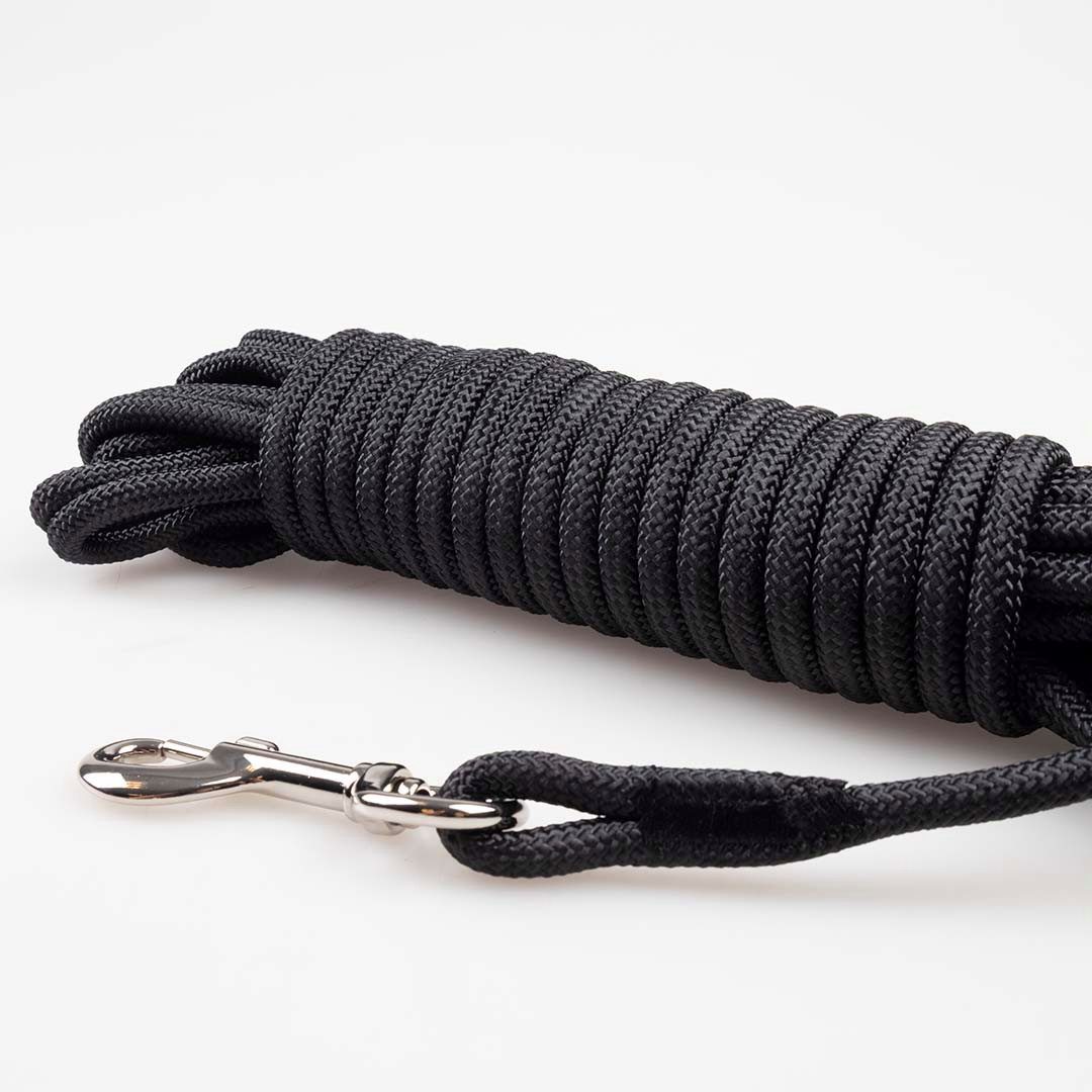 DUVO+ Schleppleine Duvoplus EXPLOR Trackingleine Classic rund - schwarz