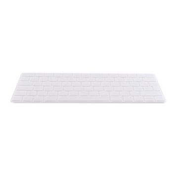 kwmobile Aufbewahrungstasche Silikon Tastaturschutz für Apple Magic Keyboard (1-tlg), QWERTZ Keyboard Cover Abdeckung - Transparent