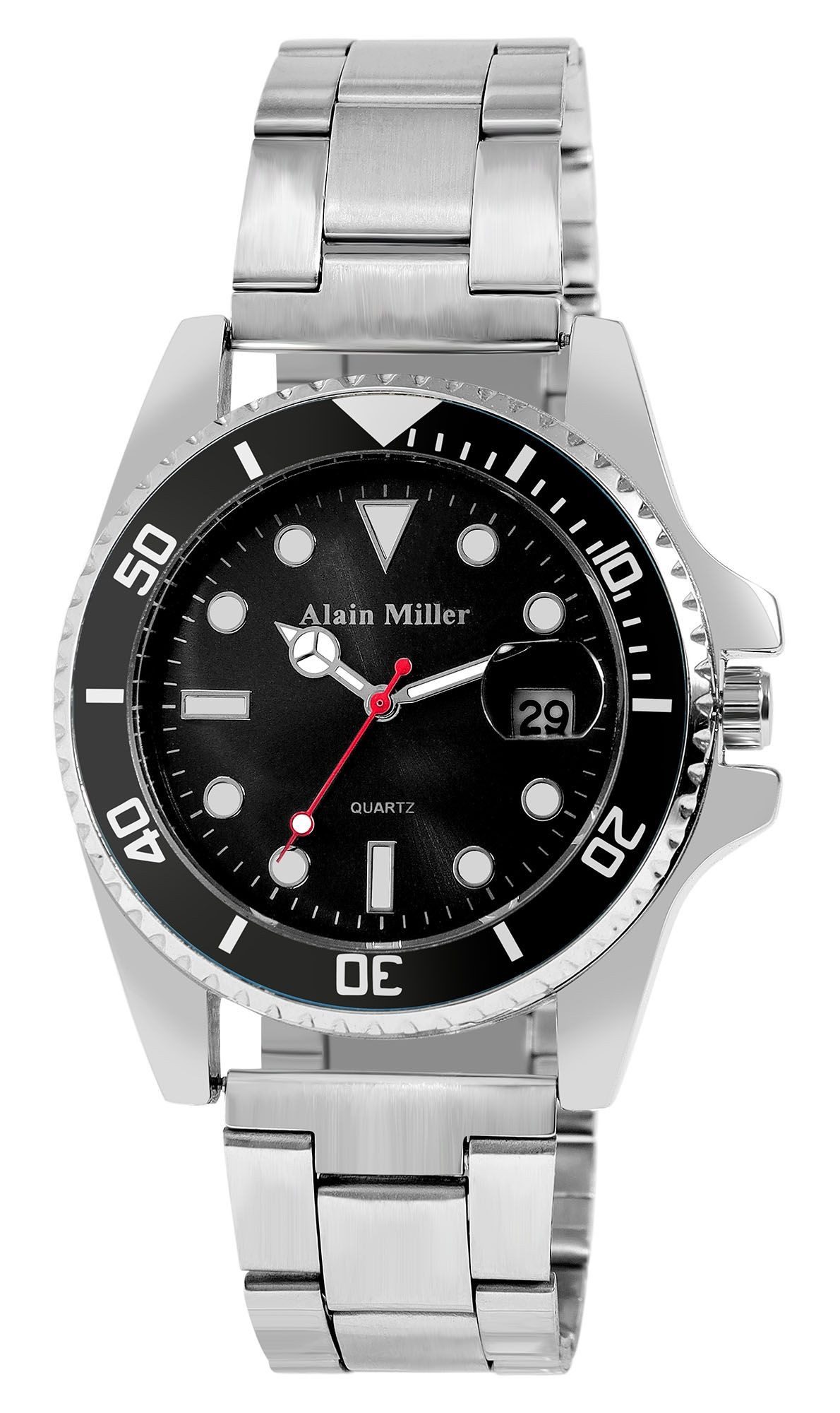 Alain Miller Quarzuhr 2800108 mit Edelstahlarmband, günstig online kaufen