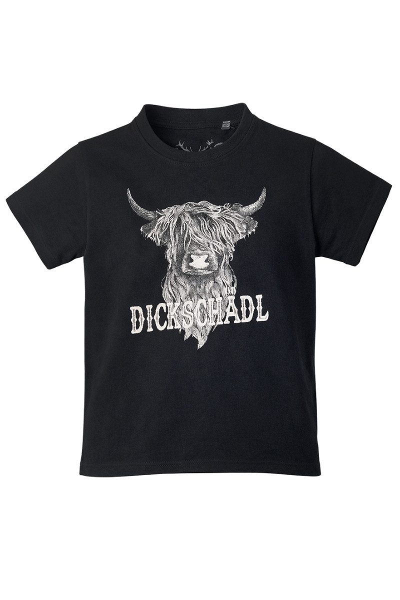 Hangowear Trachtenhemd Trachtenshirt Kind - QANI KIDS - schwarz