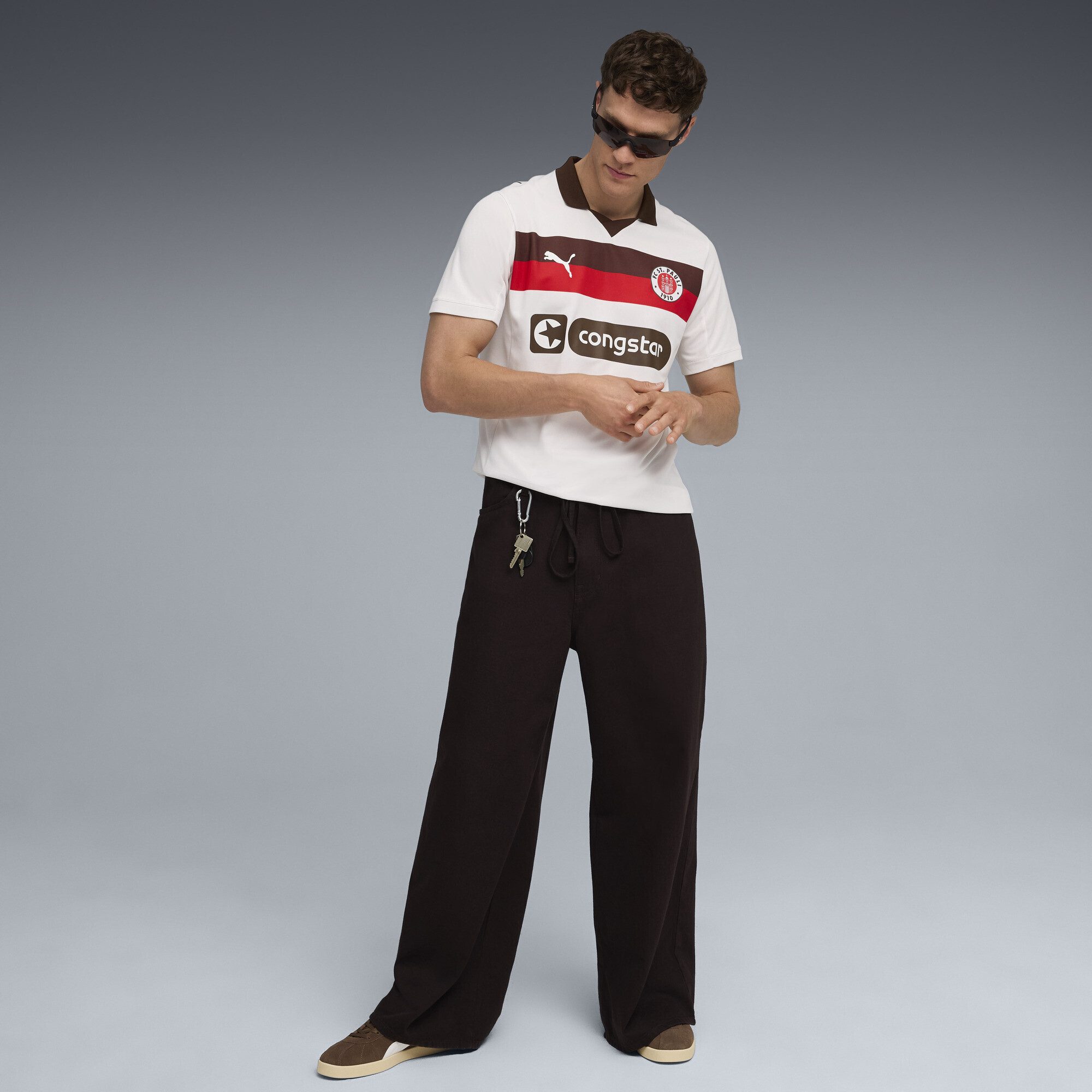 PUMA Poloshirt FC St. Pauli 25/26 Auswärtstrikot Herren