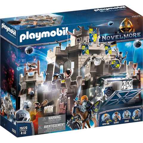 Playmobil® Konstruktions-Spielset Große Burg von Novelmore (70220), Novelmore, (374 St), Made in Germany