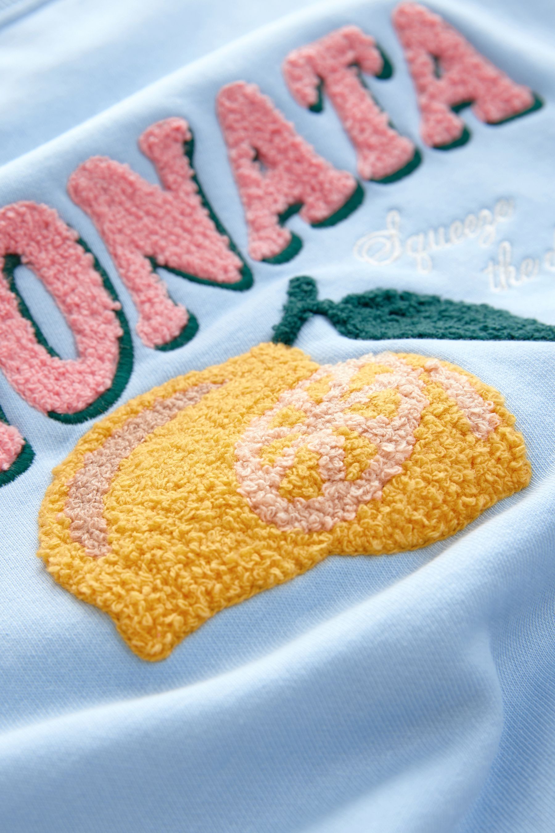 Next Sweater Schweres Boucle-Rundhalssweatshirt, Kurzgröße (1-tlg)