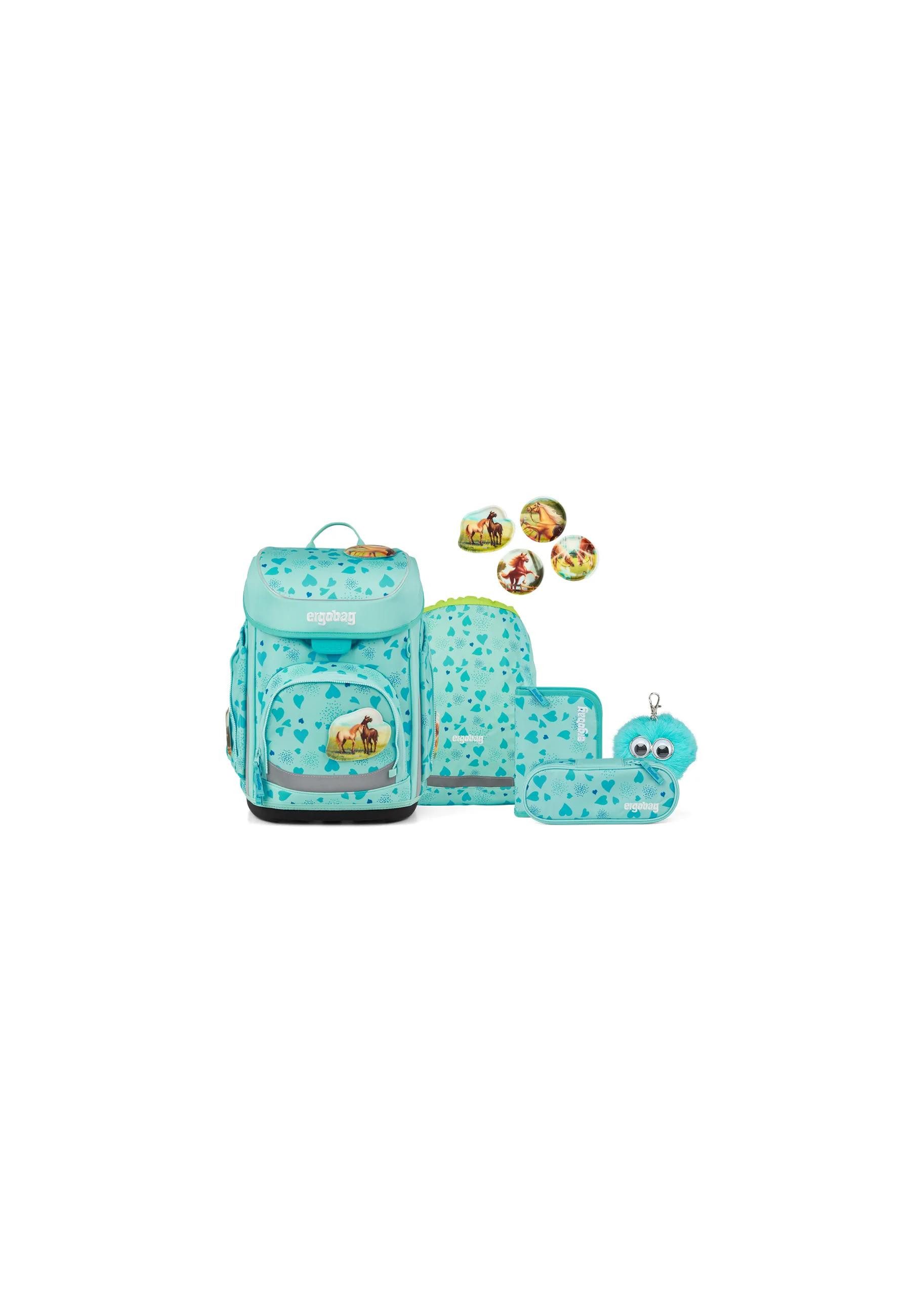 ergobag Schulranzen cubo Bundle Set . (6-tlg., 6-teiliges Set)