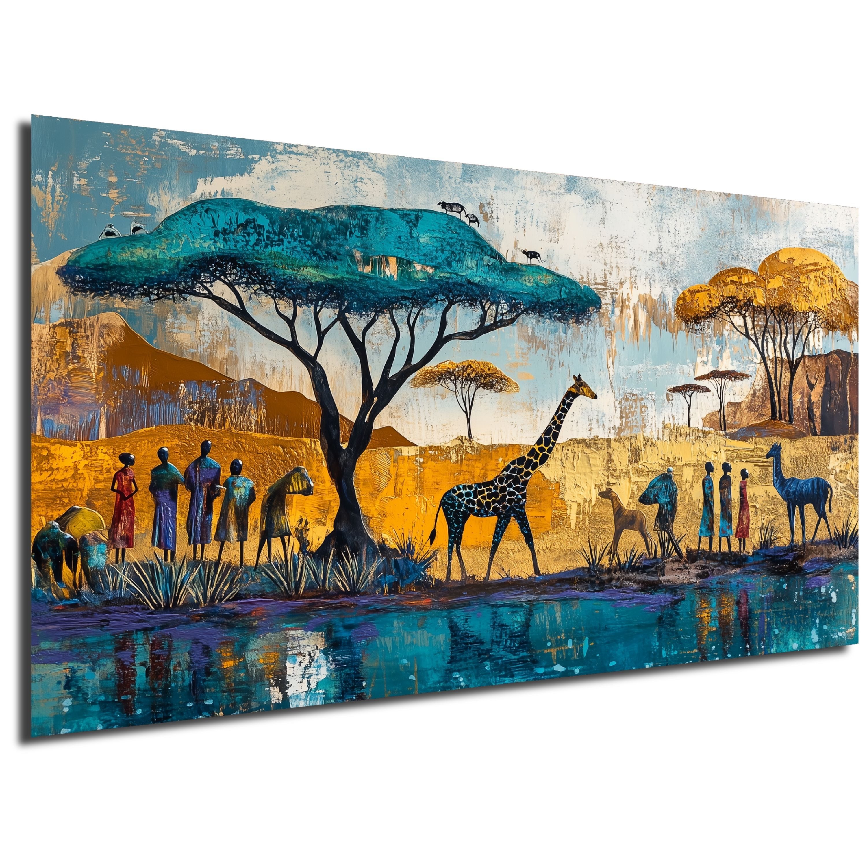 DARO Design Leinwandbild Modern Abstrakt Wandbilder günstig online kaufen