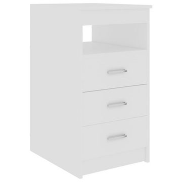 furnicato Schreibtisch Weiß 140x50x76 cm Holzwerkstoff