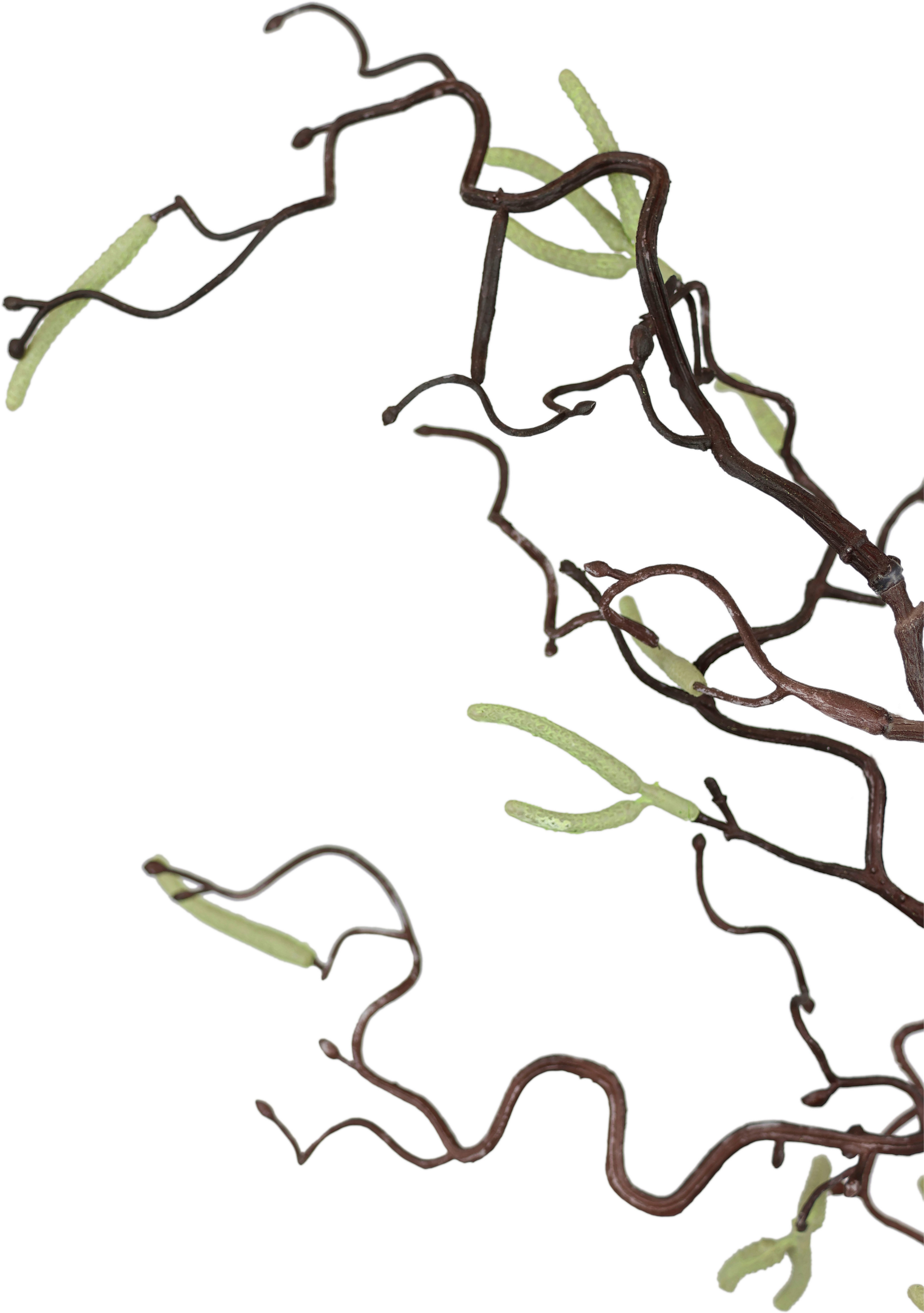 Kunstblume Korkenzieherzweig Künstlicher Dekozweig, I.GE.A., Höhe 115 cm, Kunstzweig, 2er Set
