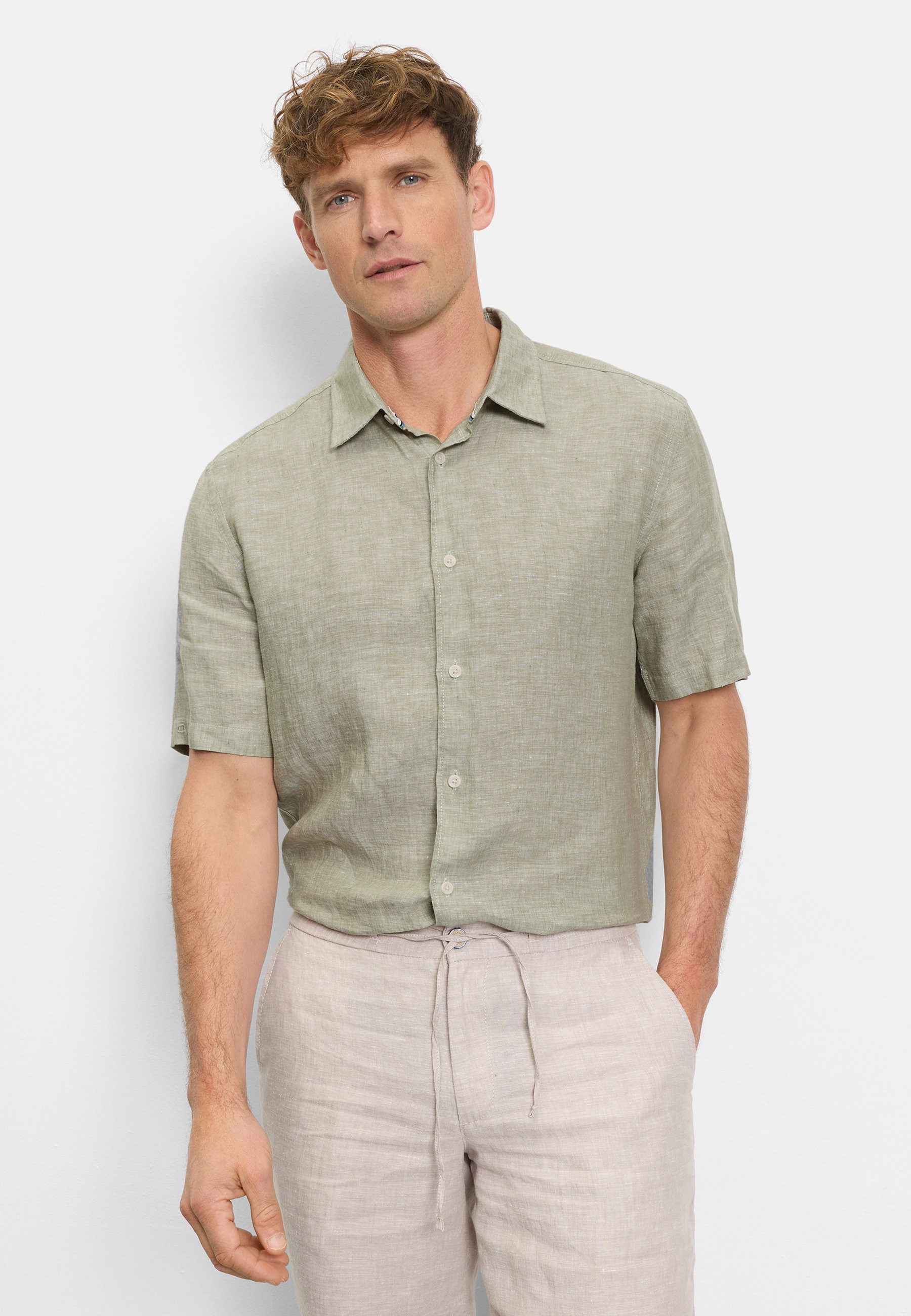 OLYMP Kurzarmhemd OLYMP Casual, regular fit, Kent